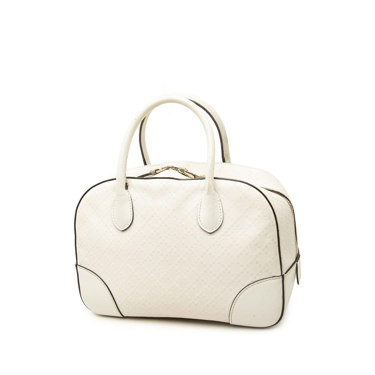 Gucci Diamante Bright Calfskin Satchel