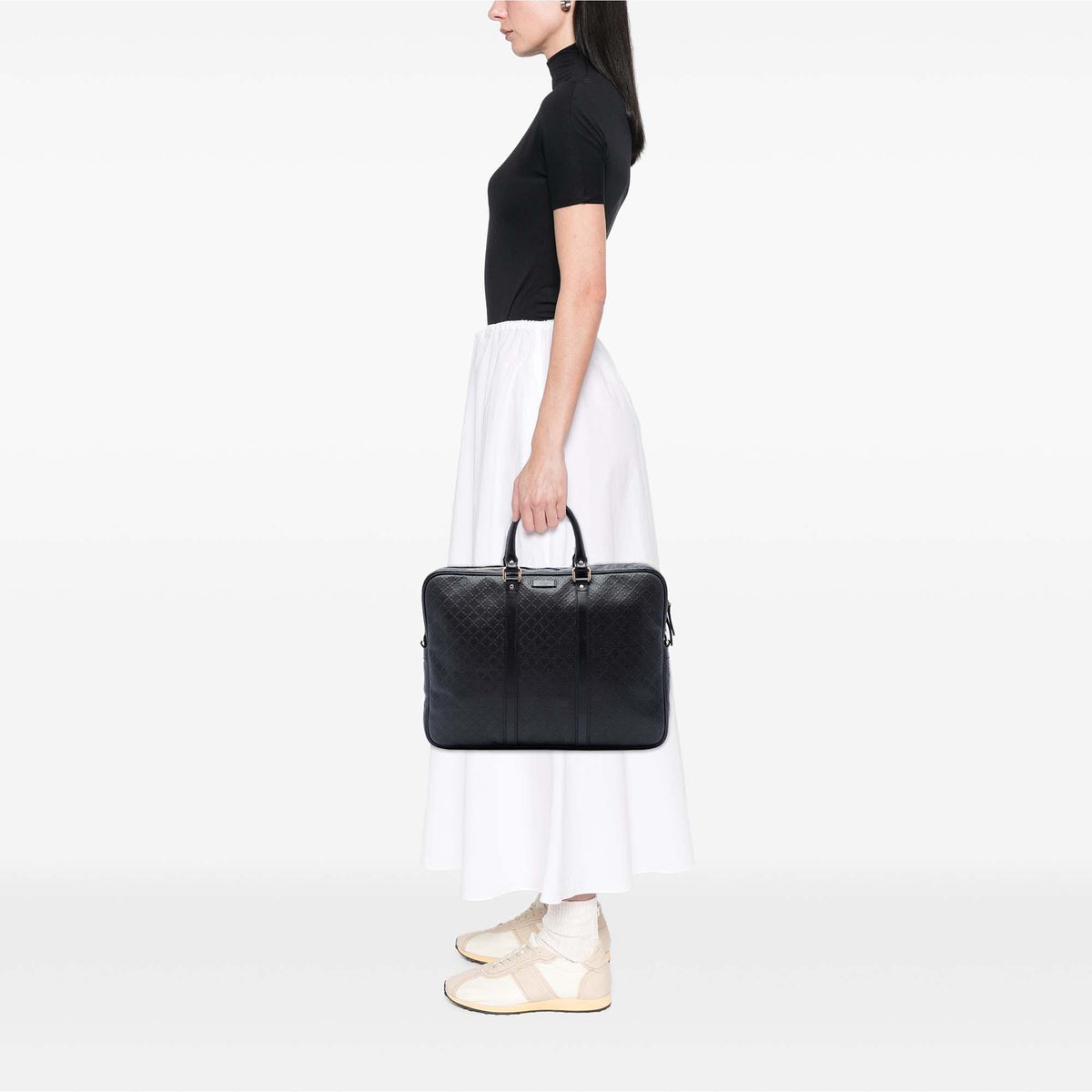 Gucci Diamante Calfskin Business Bag