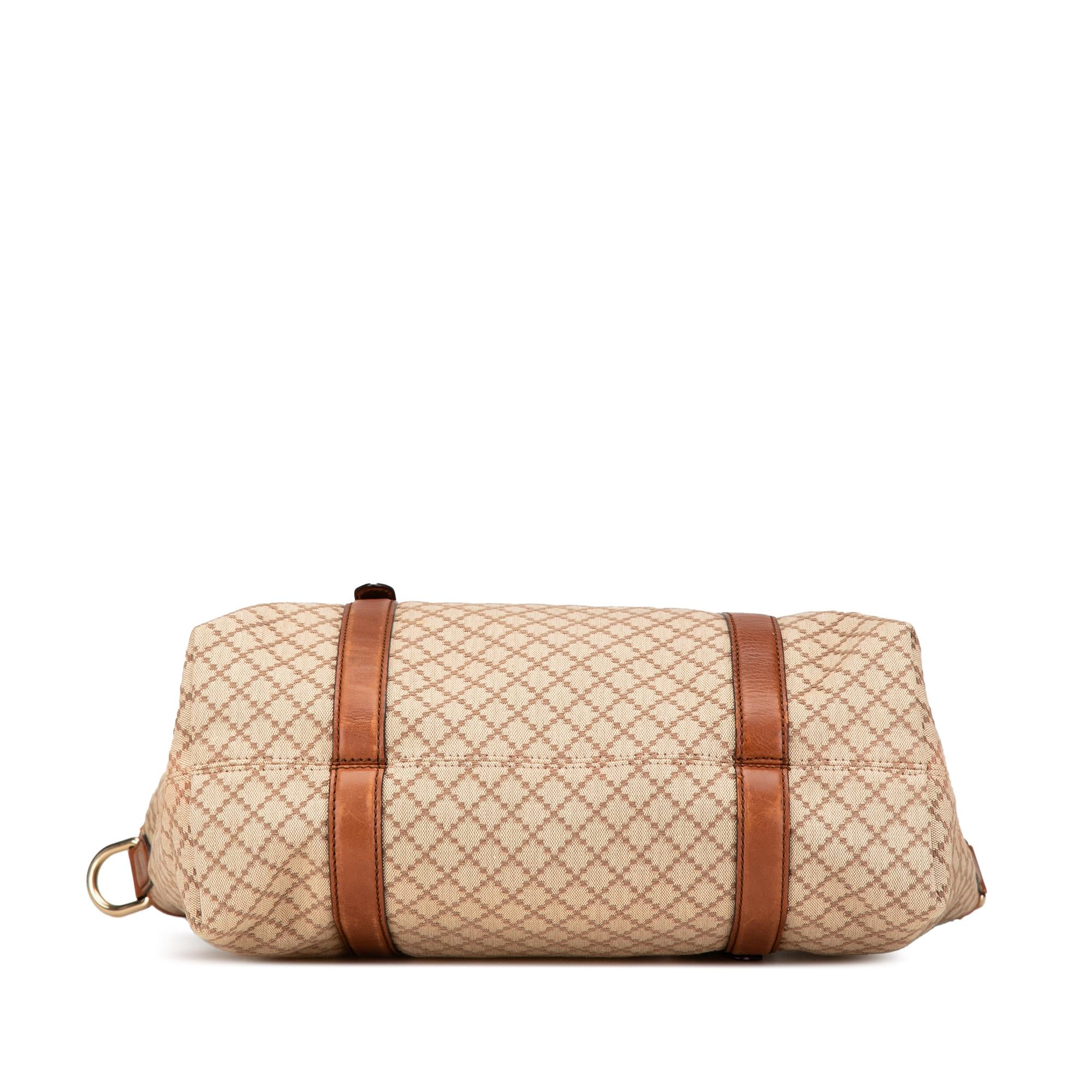 Gucci Diamante Canvas 1973 Satchel