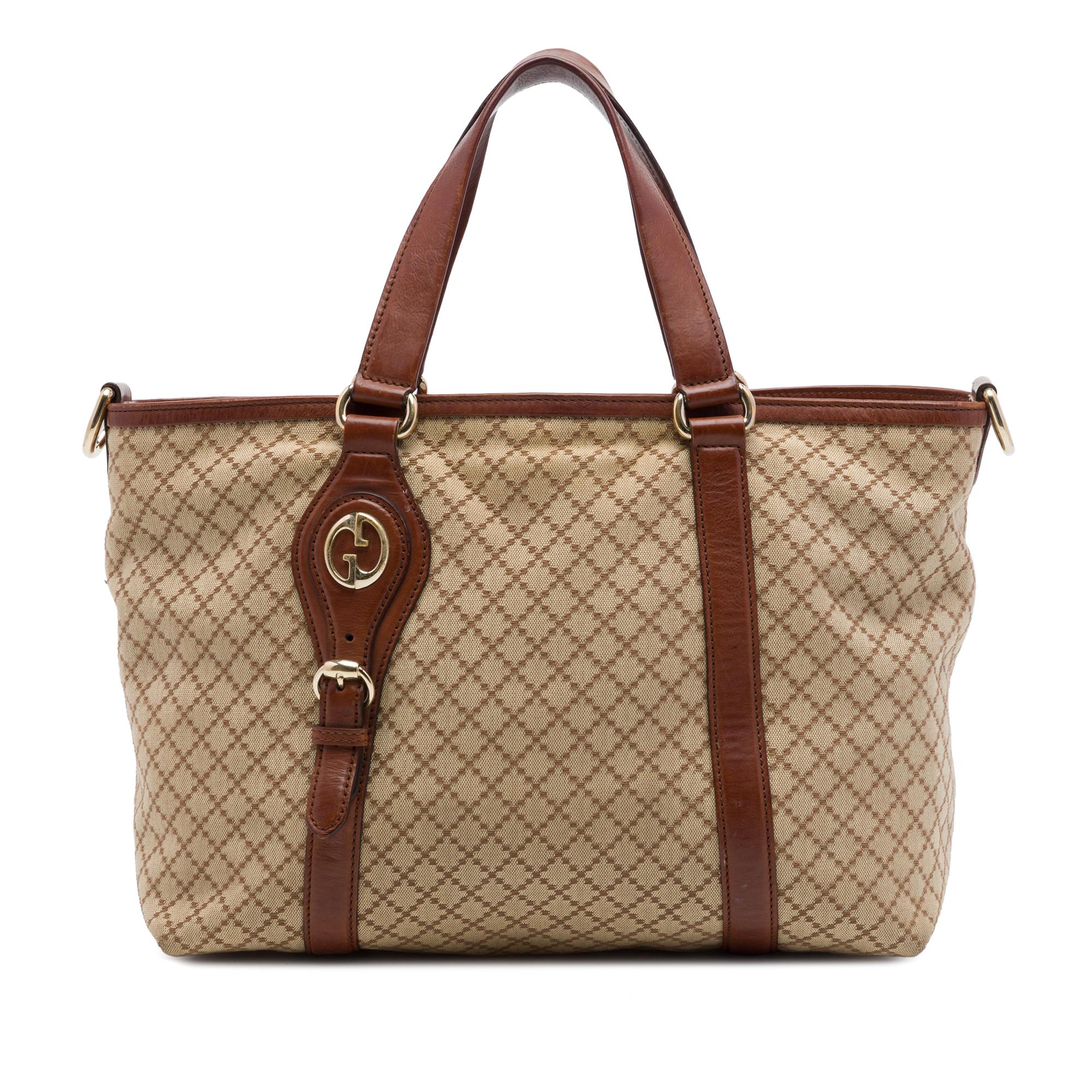 Gucci Diamante Canvas 1973 Satchel