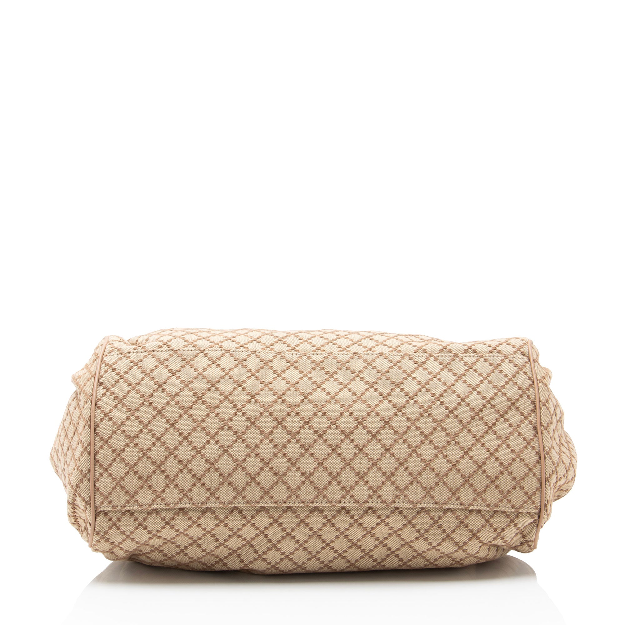 Gucci Diamante Canvas Sukey Satchel