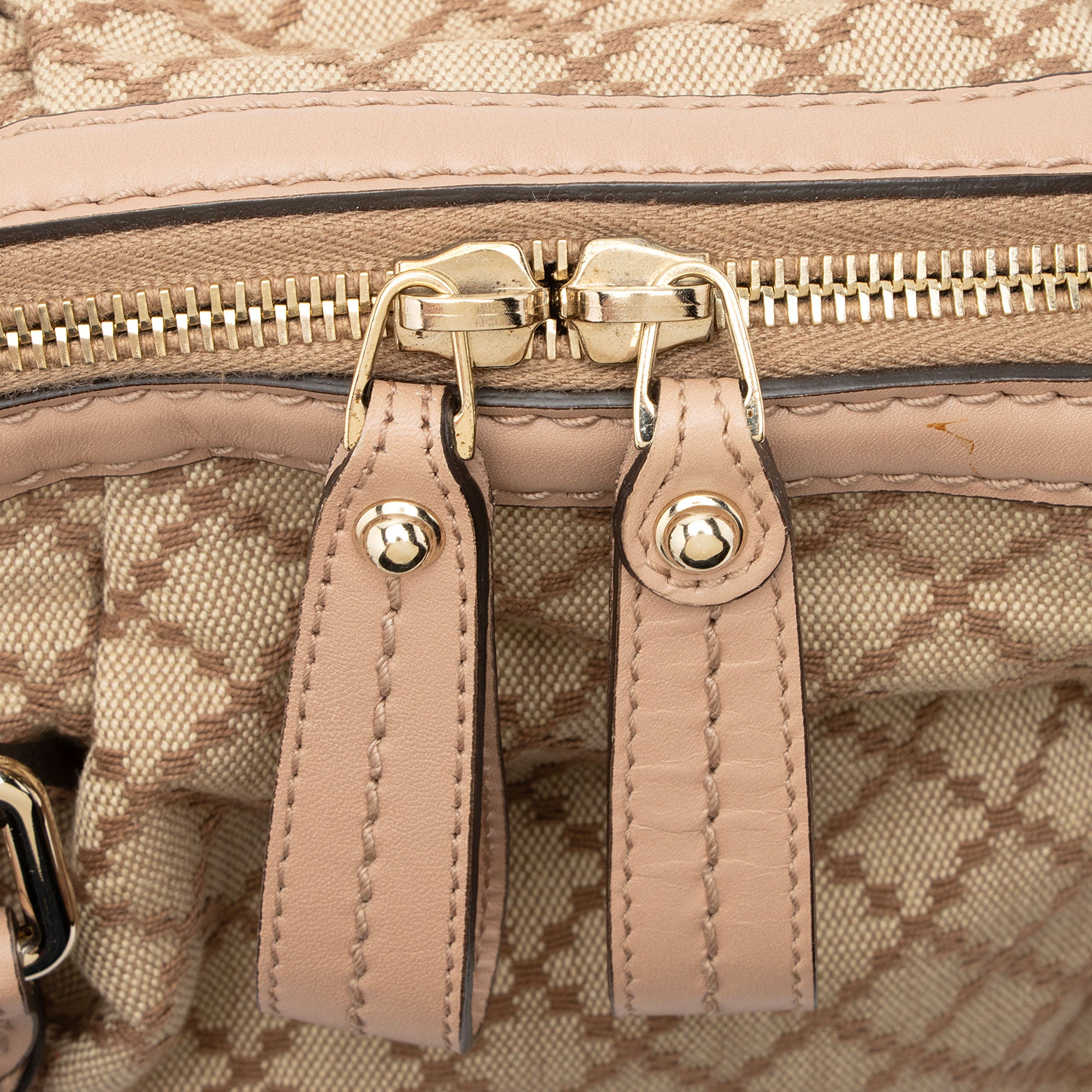 Gucci Diamante Canvas Sukey Satchel