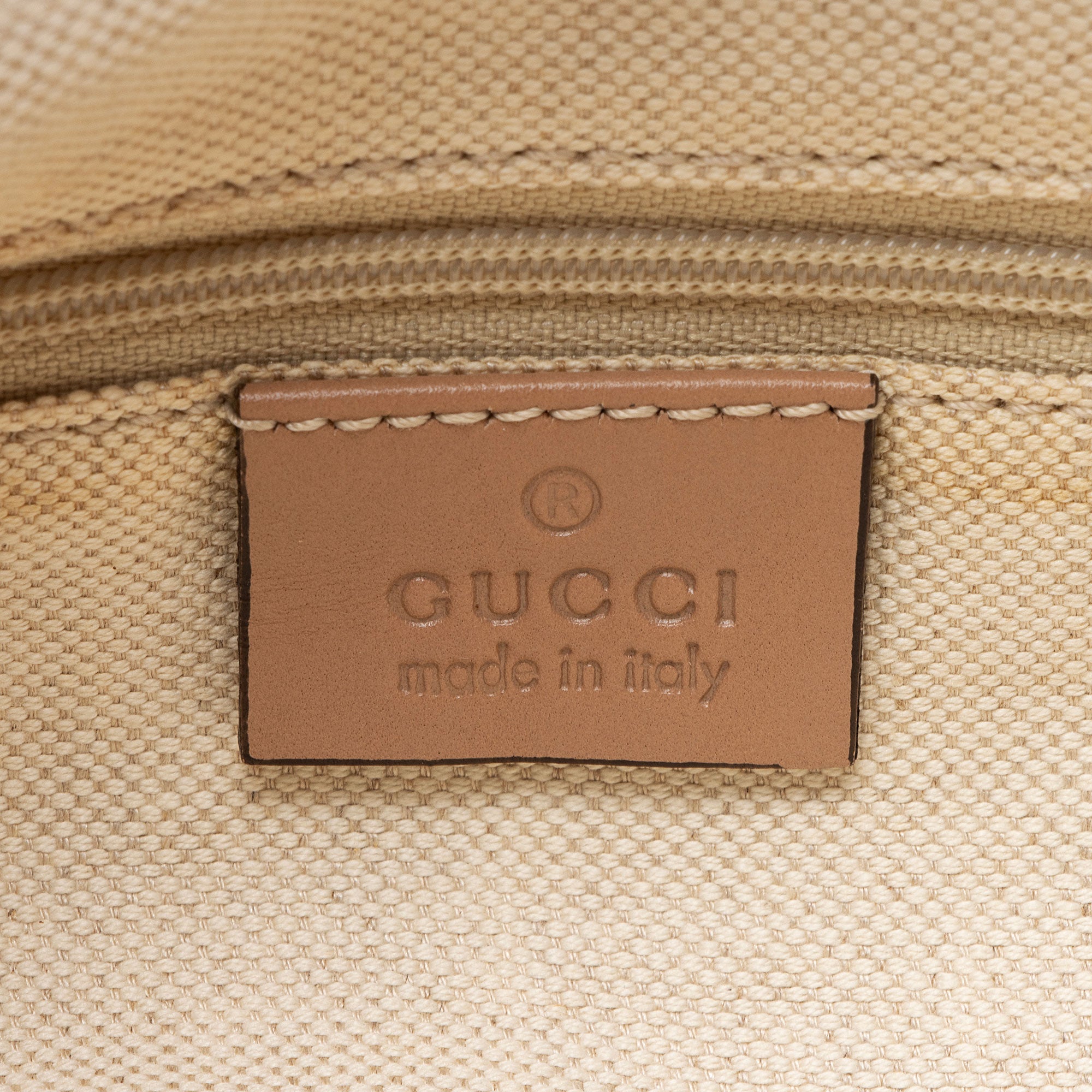 Gucci Diamante Canvas Sukey Satchel