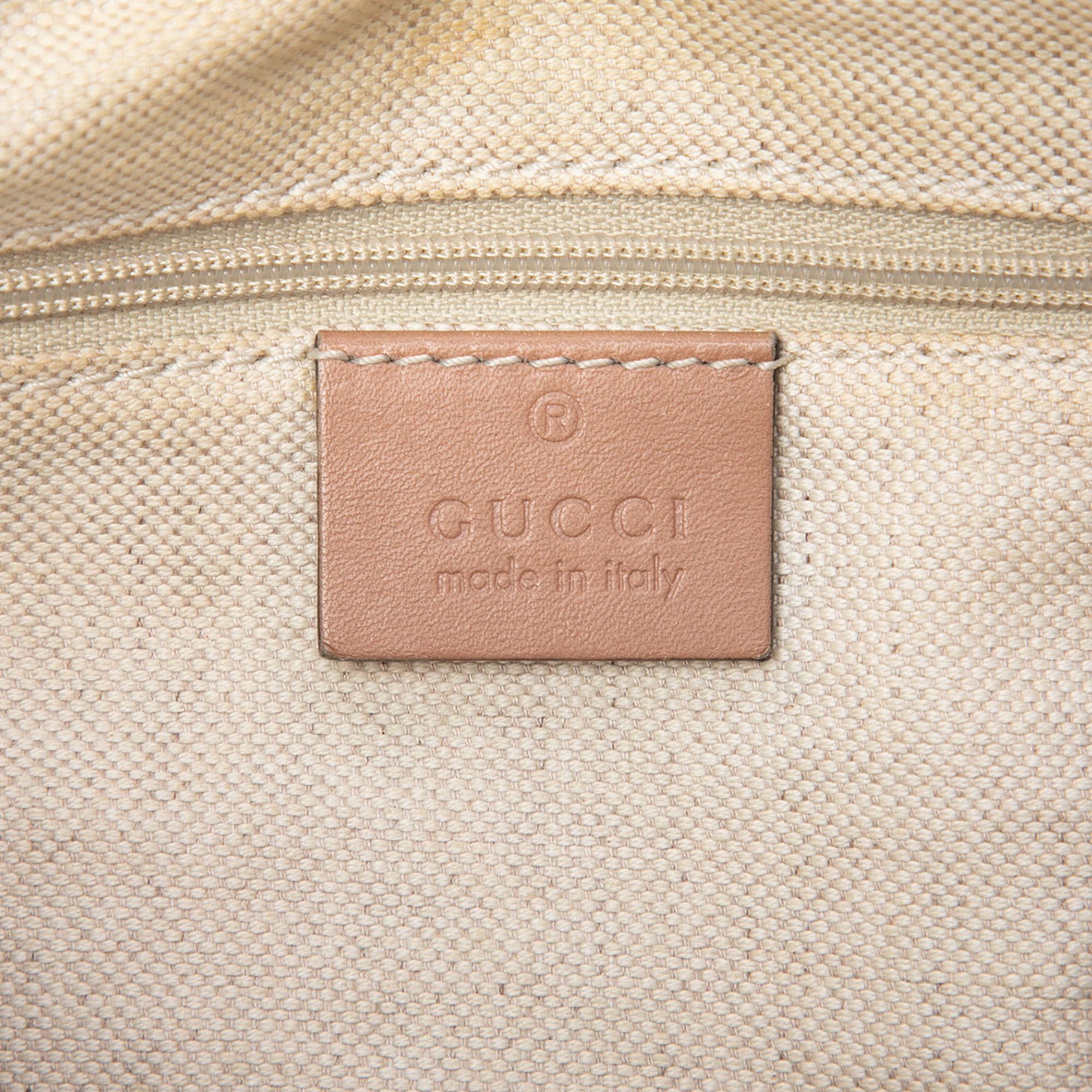 Gucci Diamante Canvas Sukey Shoulder Bag