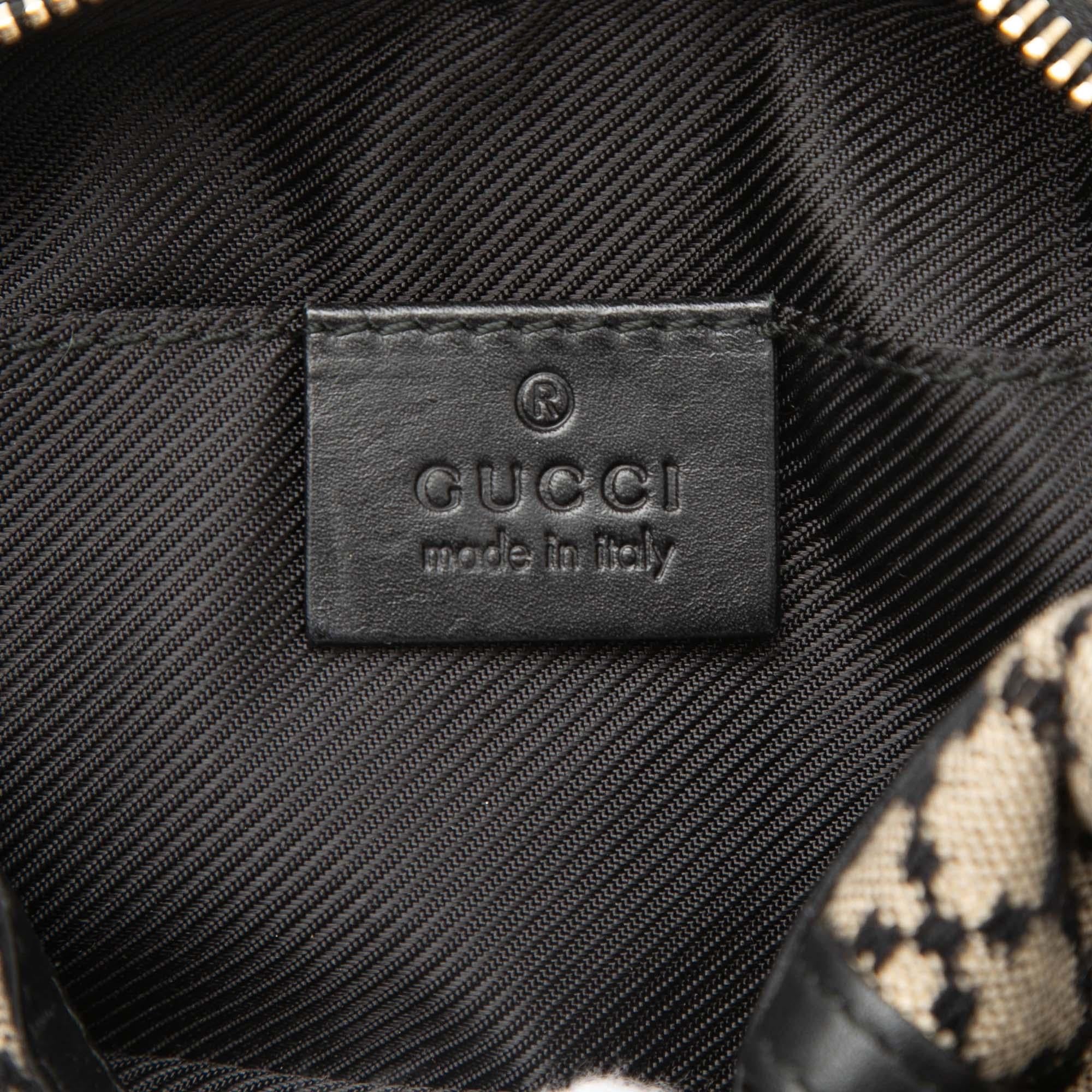 Gucci Diamante Canvas Web Pouch