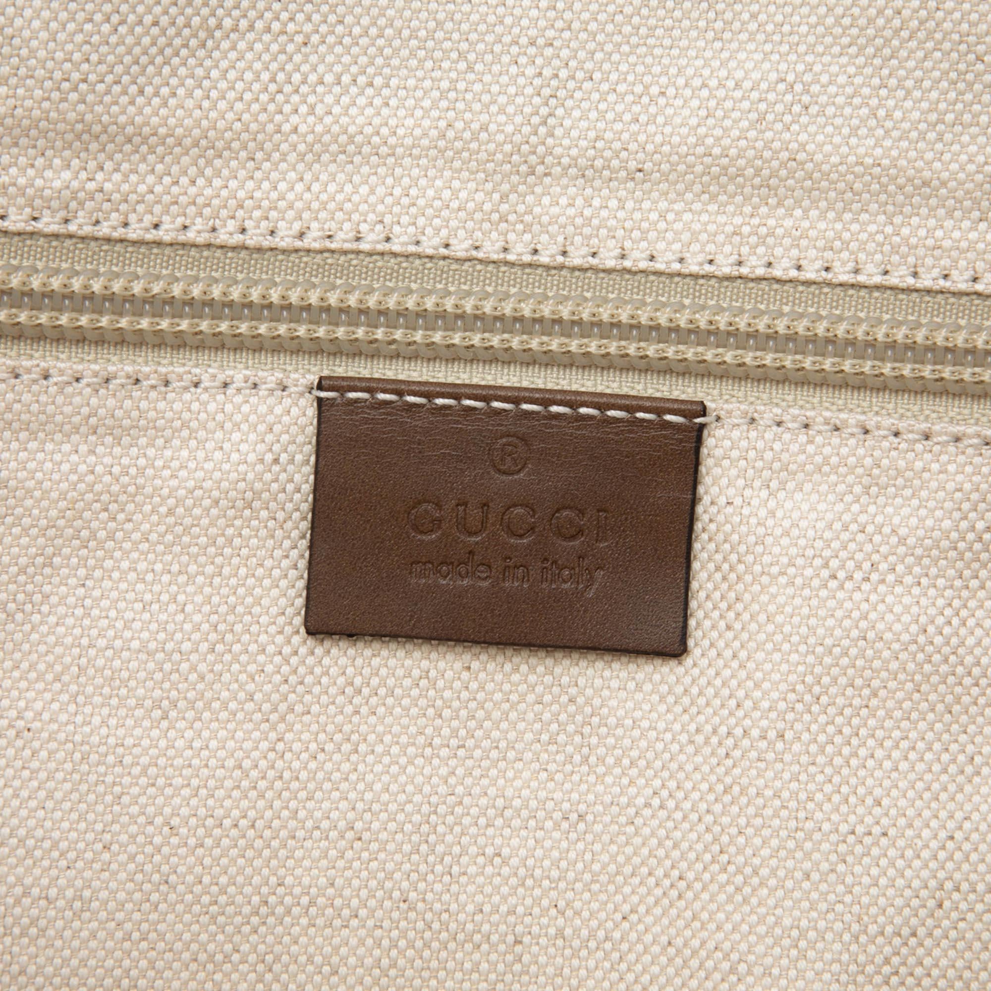 Gucci Diamante Coated Canvas Business Bag