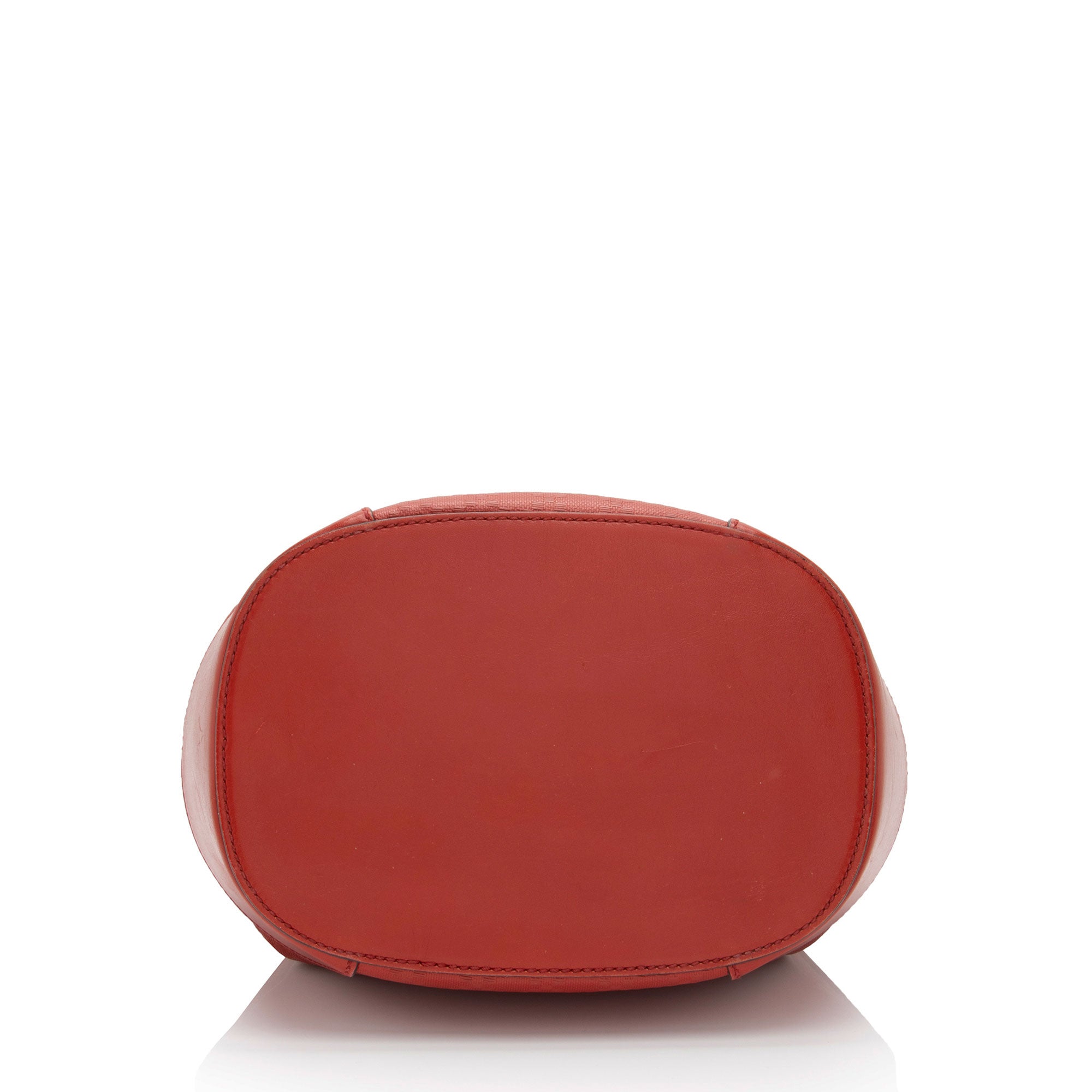 Gucci Diamante Leather Bright Bucket Bag (SHF-wHyMri)