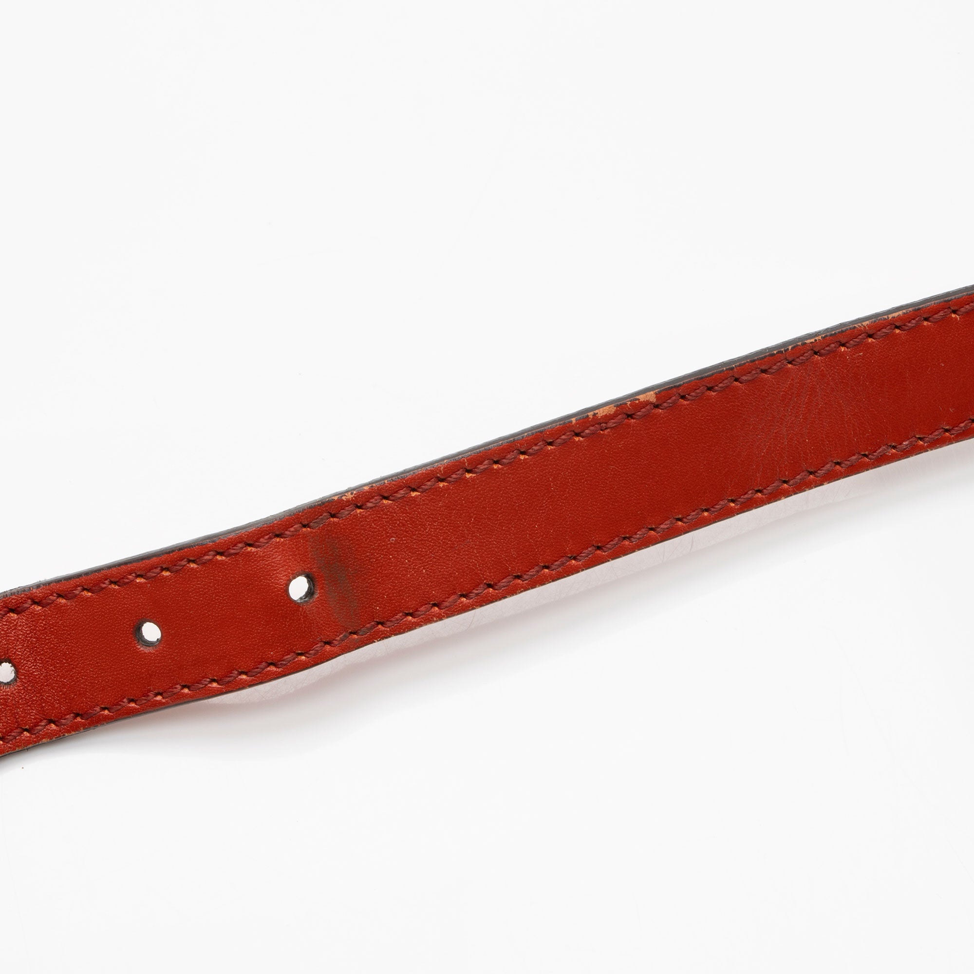 Gucci Diamante Leather Bright Bucket Bag (SHF-wHyMri)