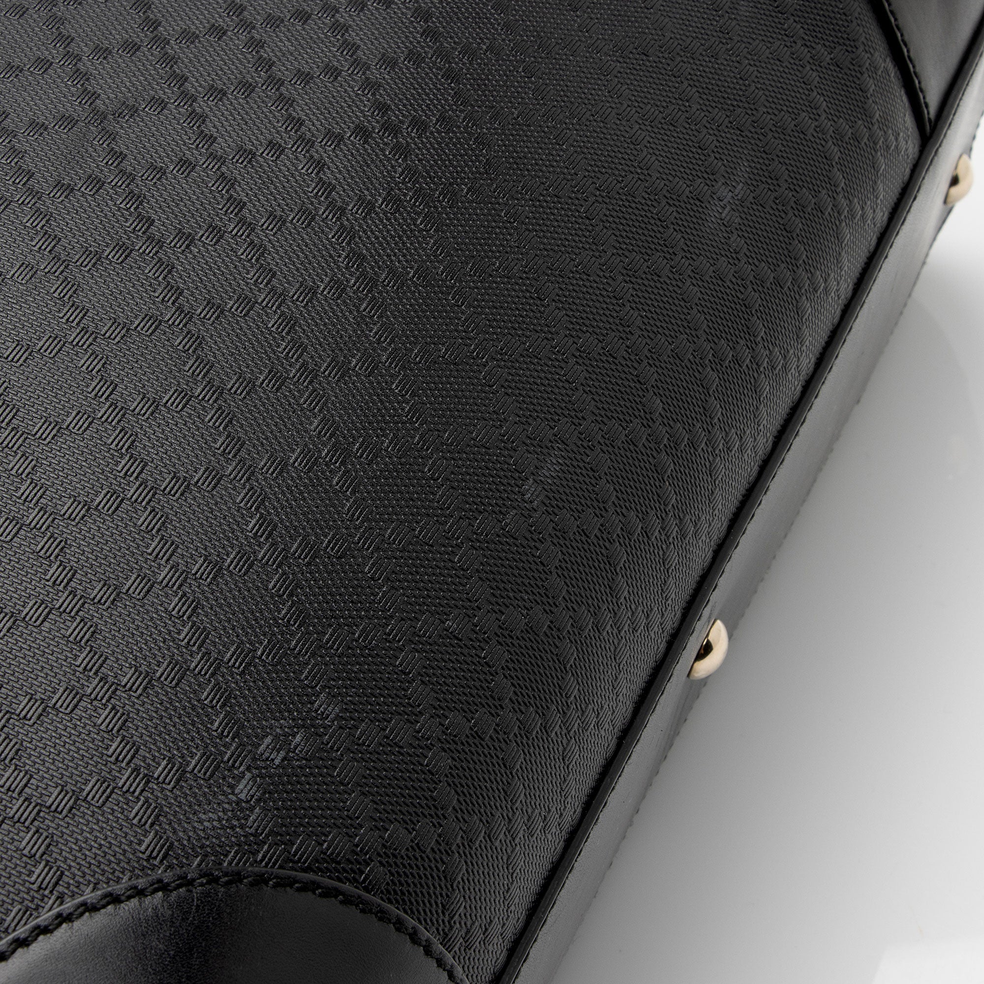 Gucci Diamante Leather Bright Medium Tote (SHF-wVVyJu)