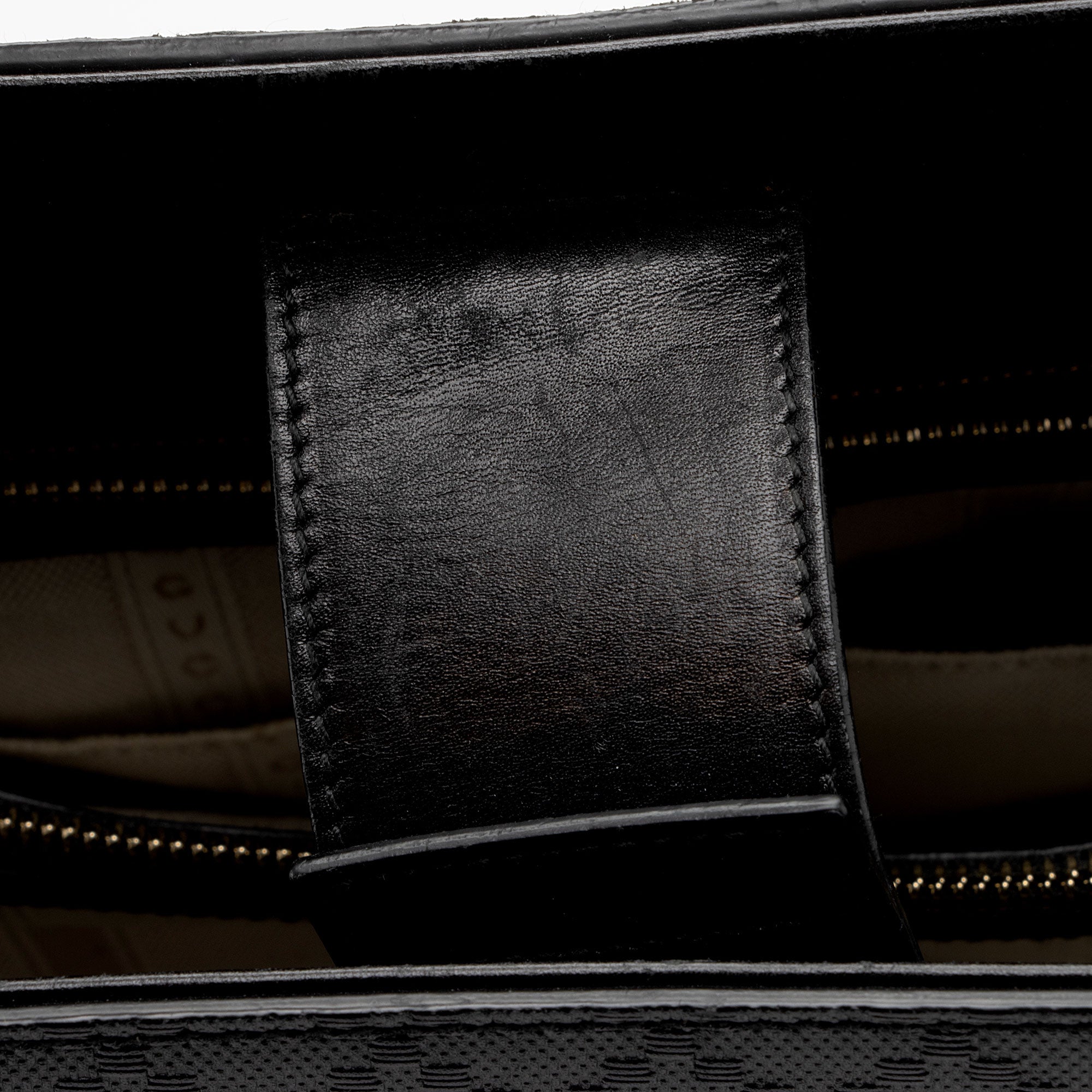 Gucci Diamante Leather Bright Medium Tote (SHF-wVVyJu)