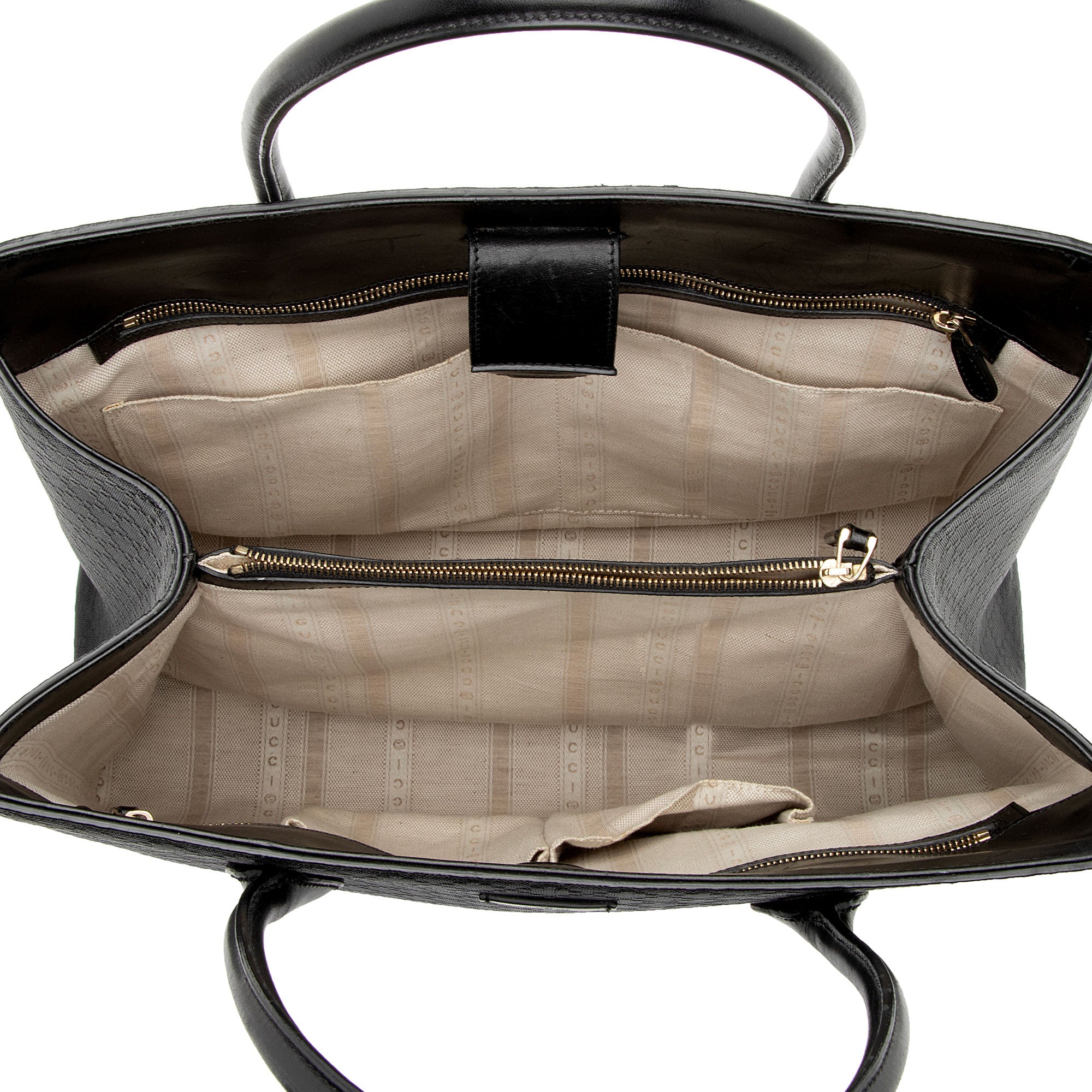 Gucci Diamante Leather Bright Medium Tote (SHF-wVVyJu)