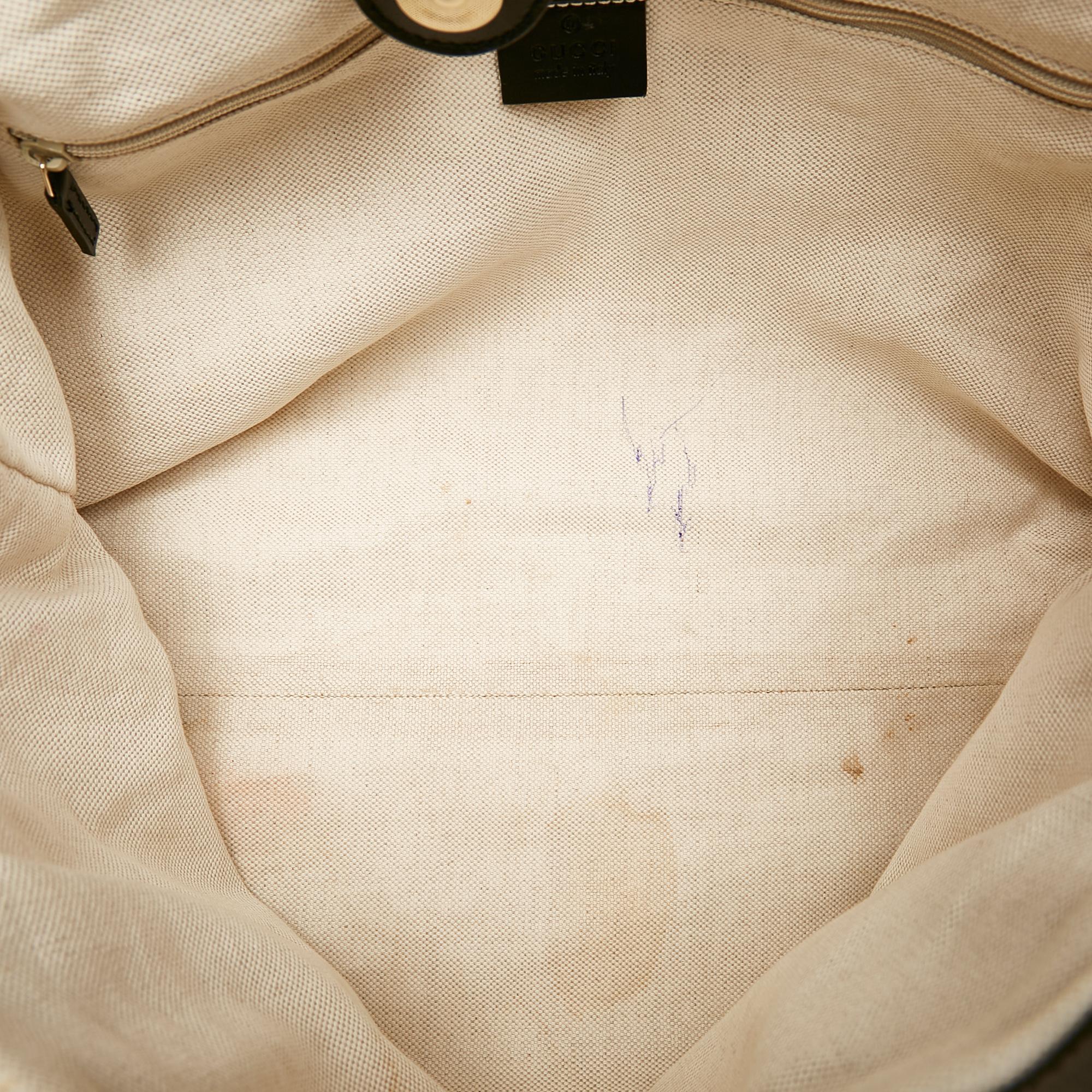 Gucci Diamante Sukey Canvas Tote Bag (SHG-32384)