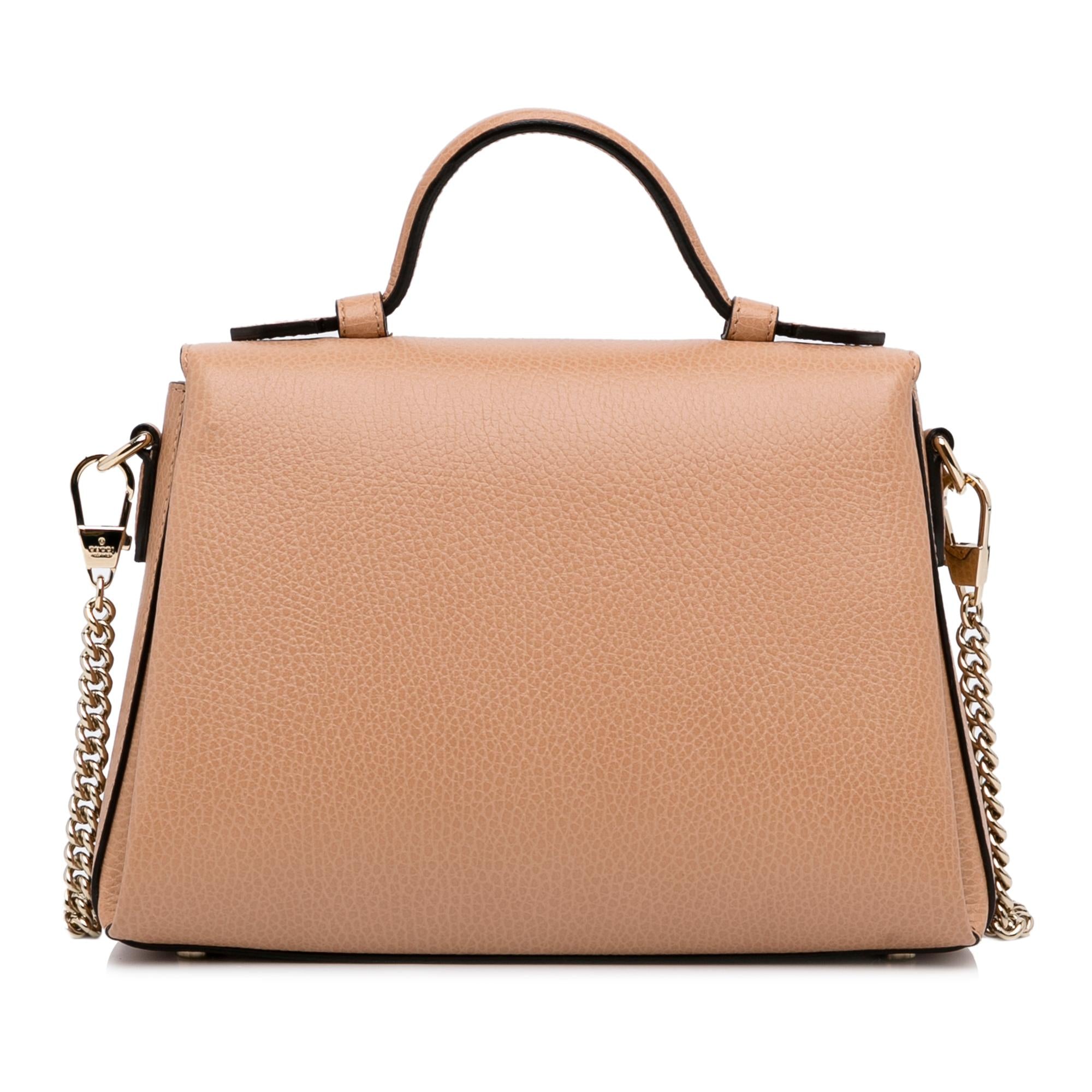 Gucci Dollar Calf Interlocking G Satchel (SHG-DcmVxL)