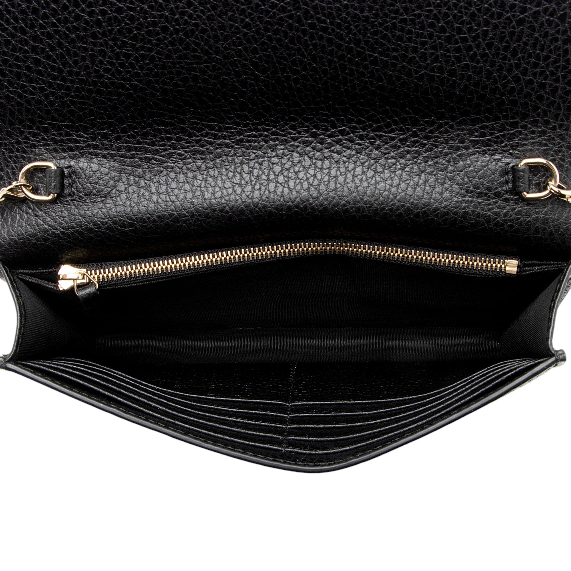Gucci Calfskin Marmont Wallet on Chain