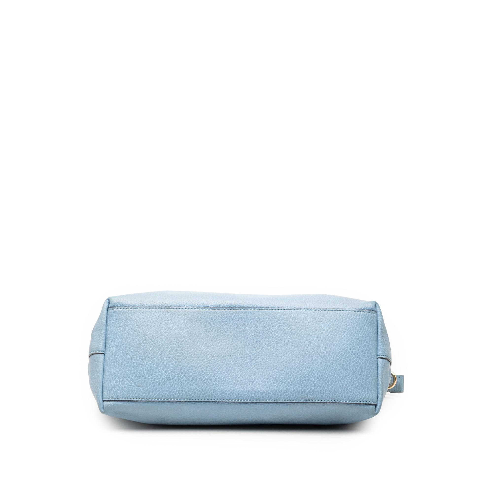Gucci Dollar Calfskin GG Charm Satchel