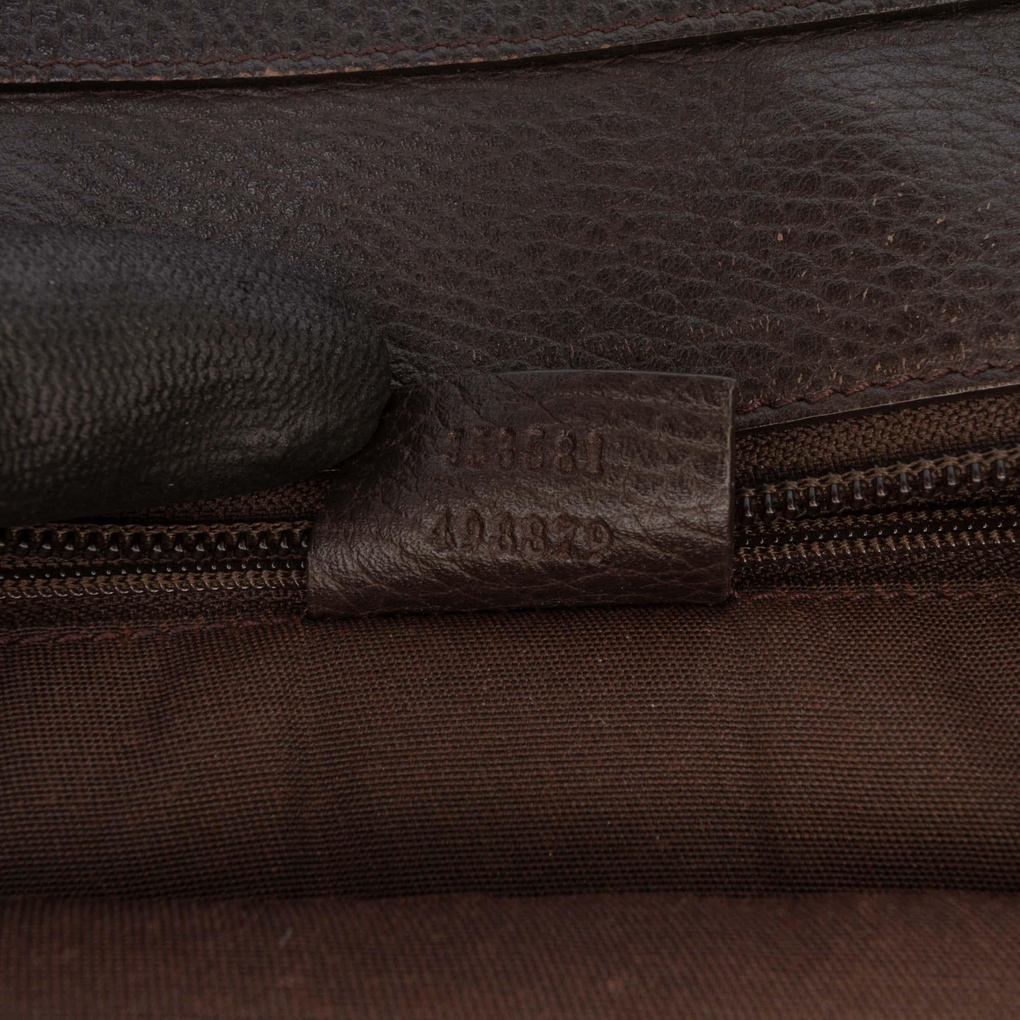 Gucci Dollar Calfskin Interlocking G Tote