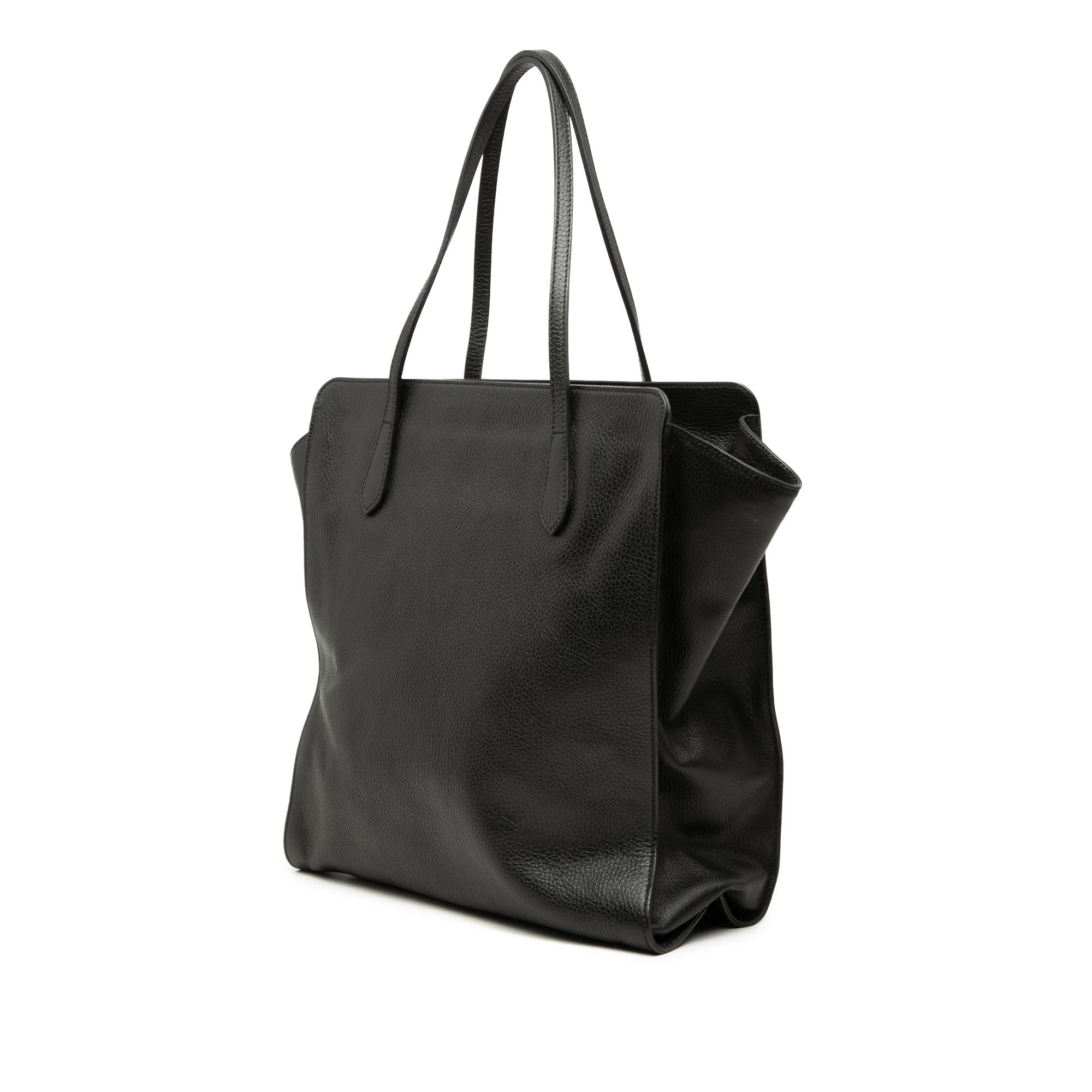 Gucci Dollar Calfskin Interlocking G Tote