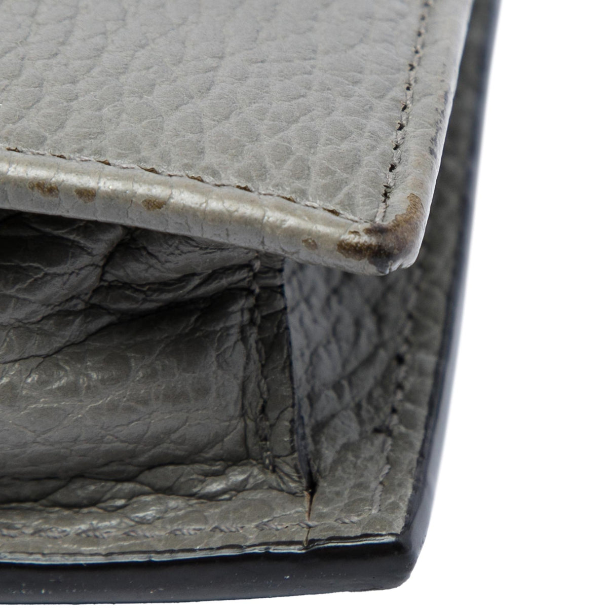 Gucci Dollar Calfskin Interlocking G Wallet on Chain