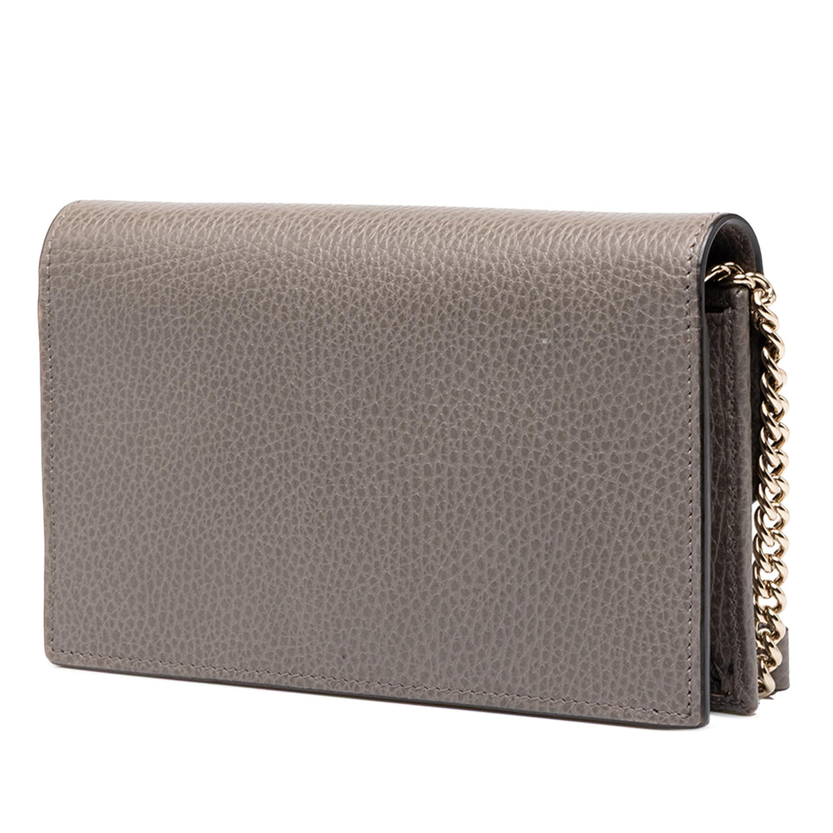 Gucci Dollar Calfskin Interlocking G Wallet on Chain