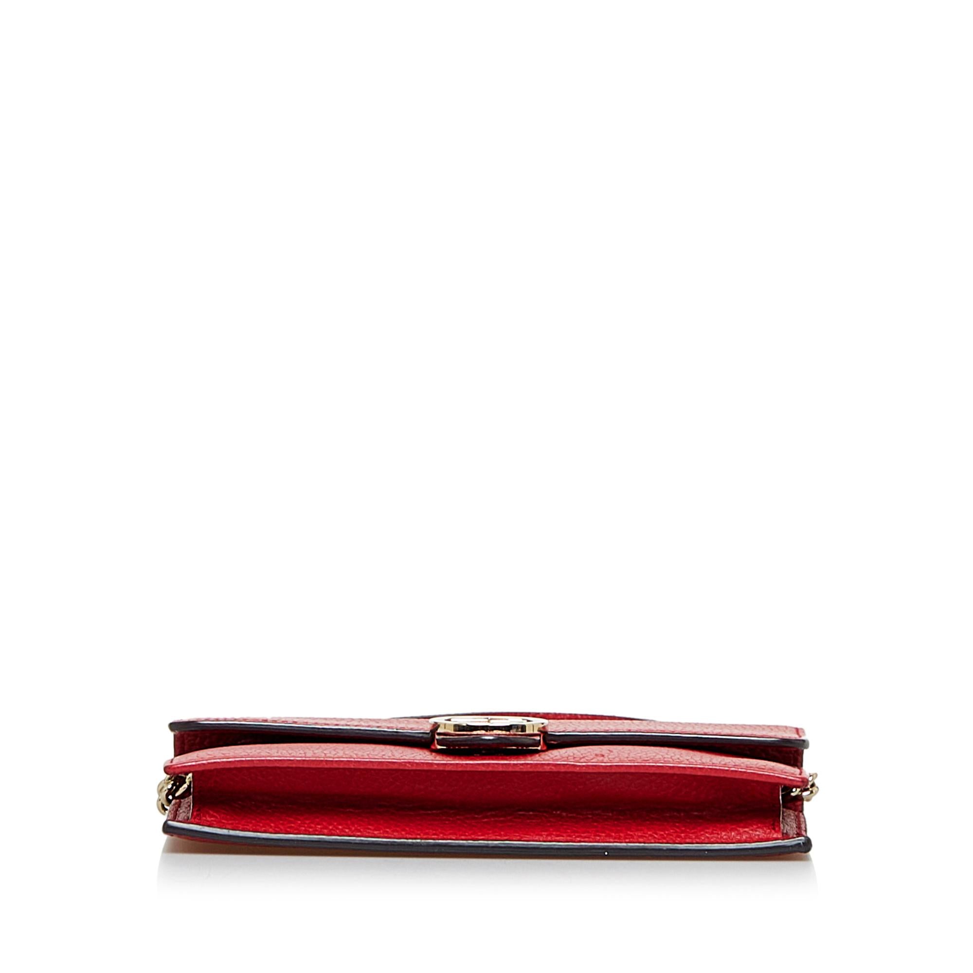 Gucci Dollar Interlocking G Wallet on Chain (SHG-6zAh51)