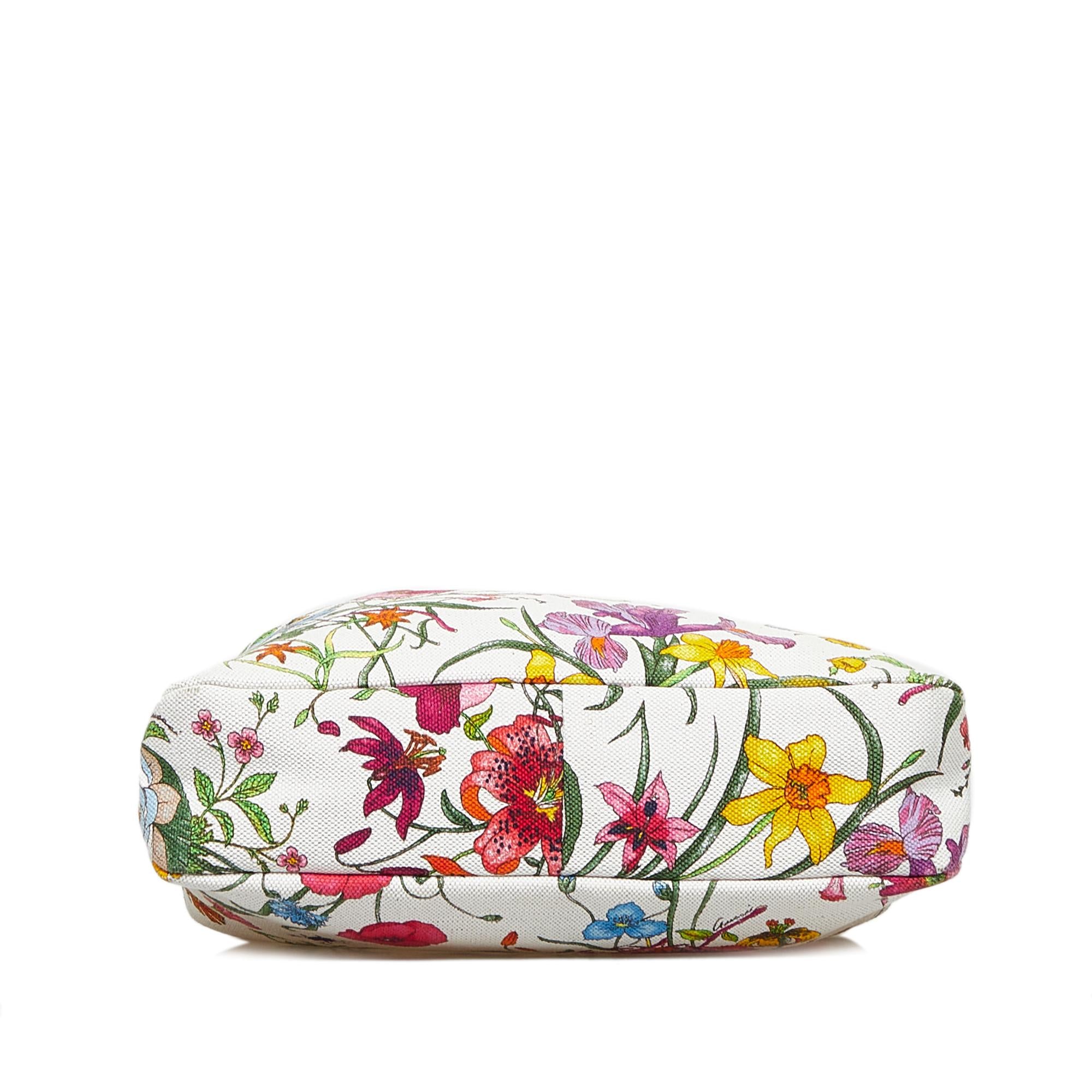 Gucci Flora Horsebit Handbag (SHG-MnGLmt)