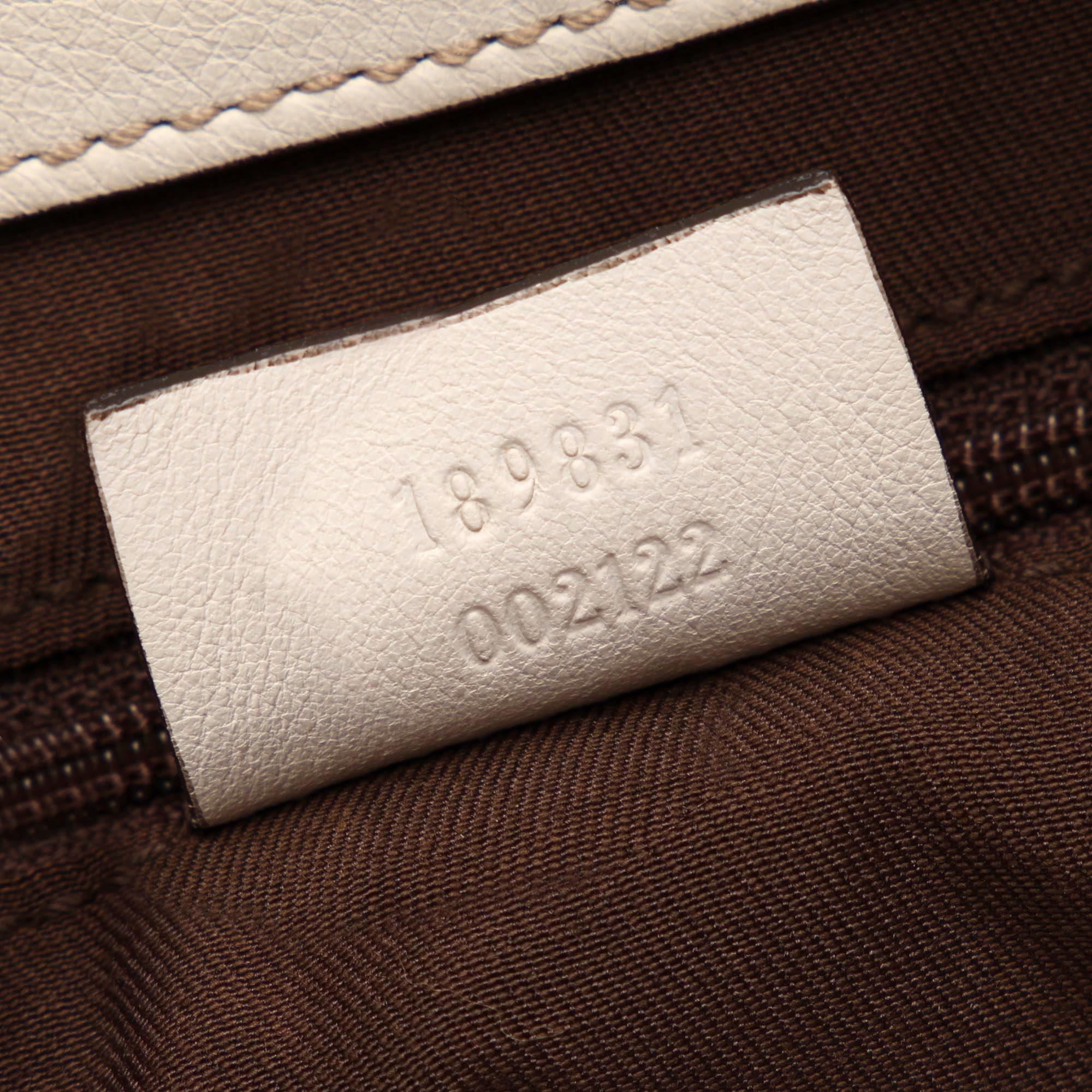 Gucci GG Abbey-D Ring Canvas Tote Bag (SHG-32124)