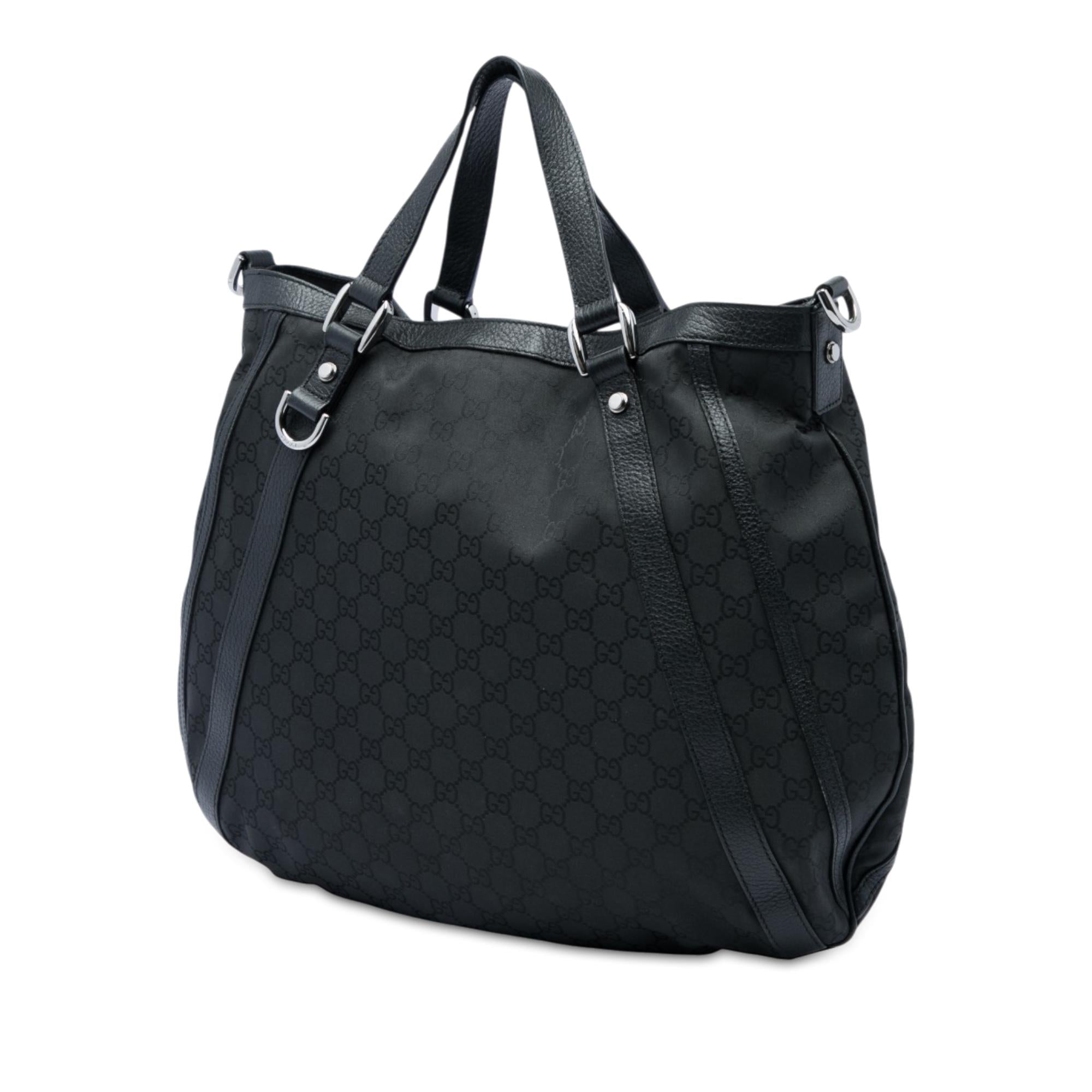 Gucci GG Canvas Abbey D Ring Convertible Tote