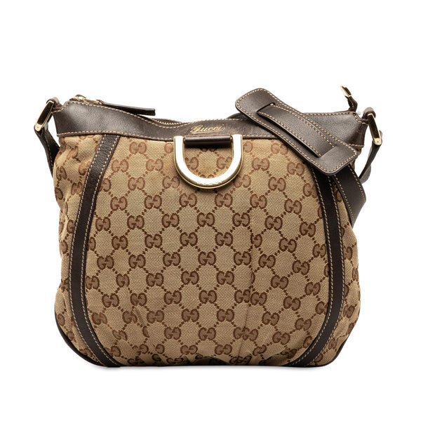 Gucci GG Canvas Abbey D-Ring Crossbody Bag (SHG-Zxw4ym)
