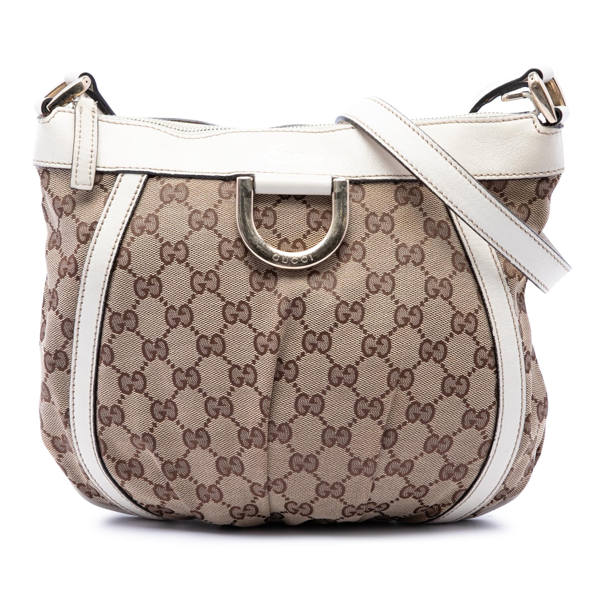 Gucci GG Canvas Abbey D Ring Crossbody