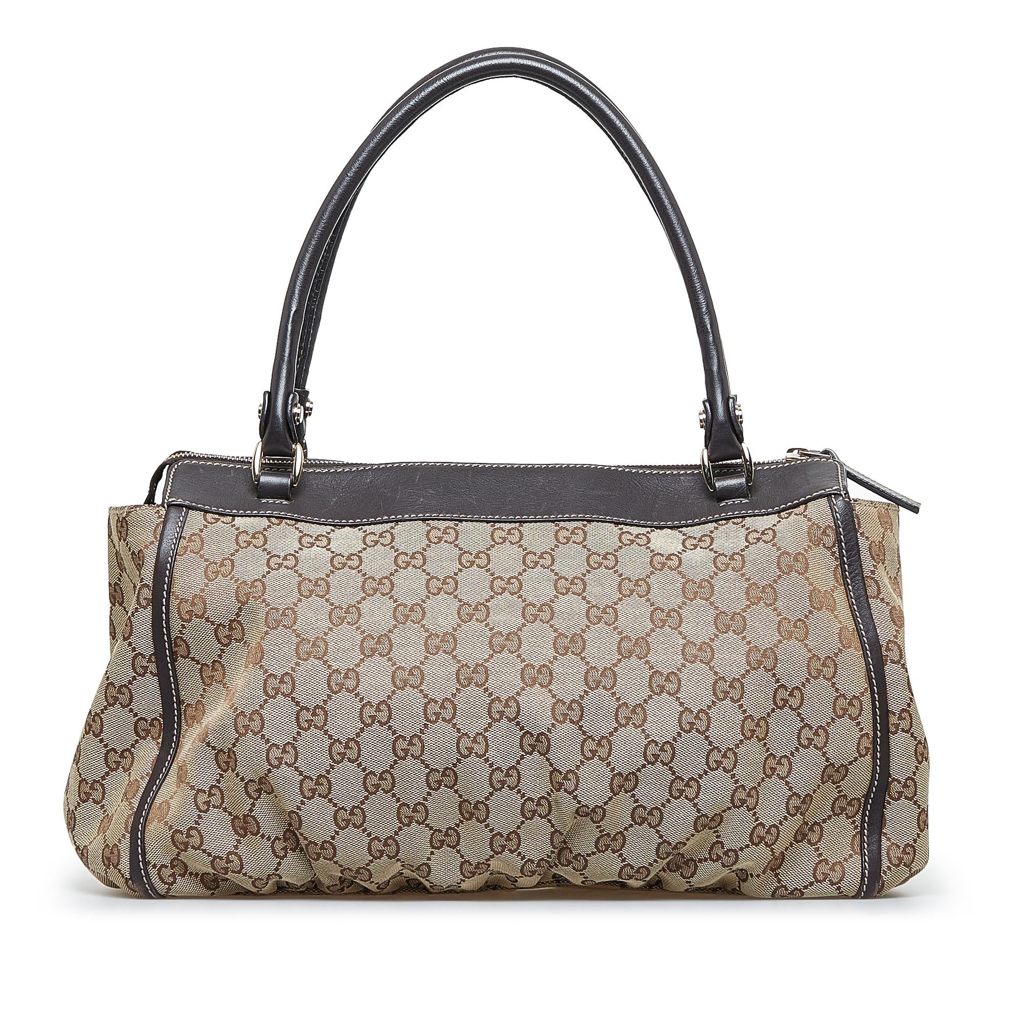 Gucci GG Canvas Abbey D-Ring Handbag (SHG-GWndsi)
