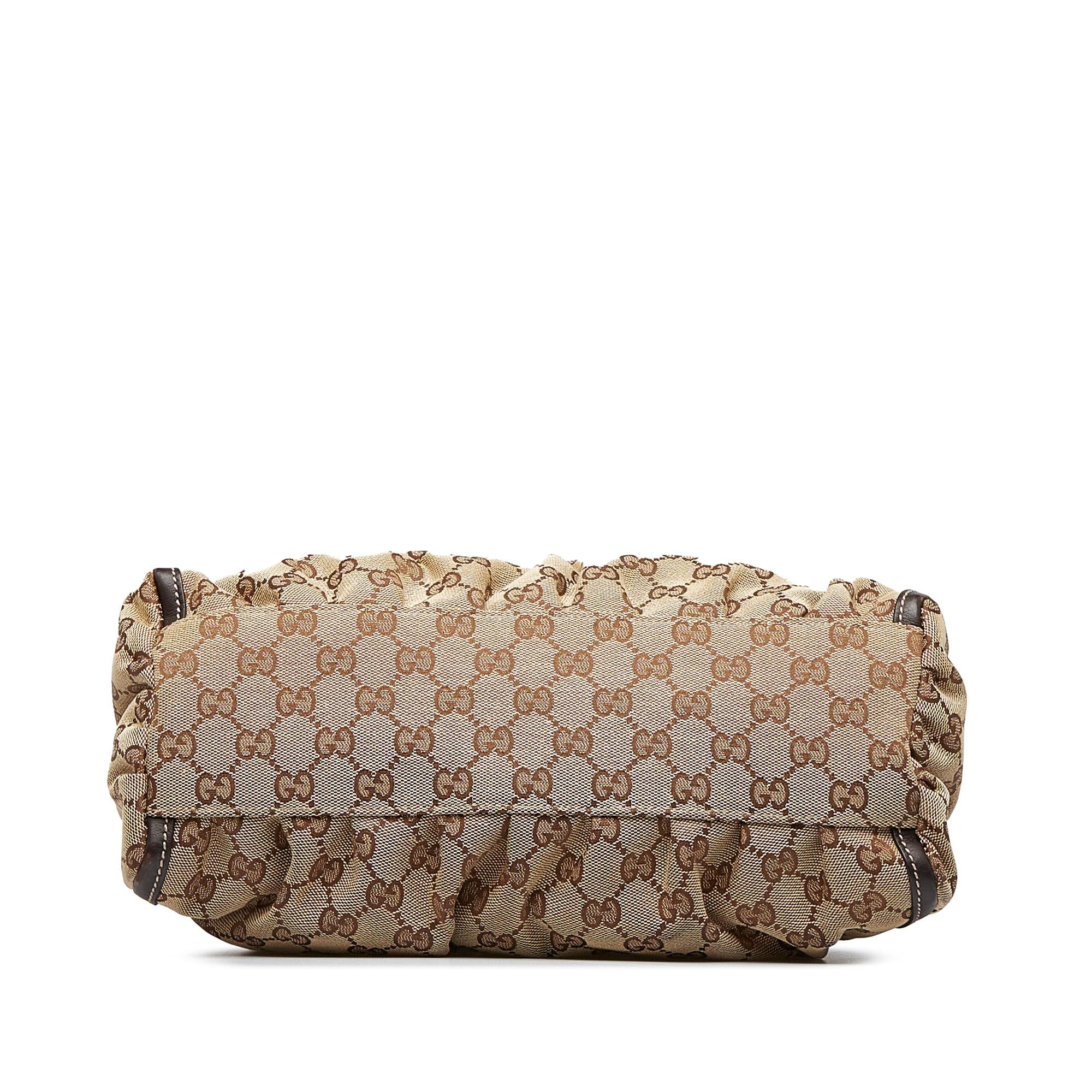 Gucci GG Canvas Abbey D-Ring Handbag (SHG-RoCRPE)