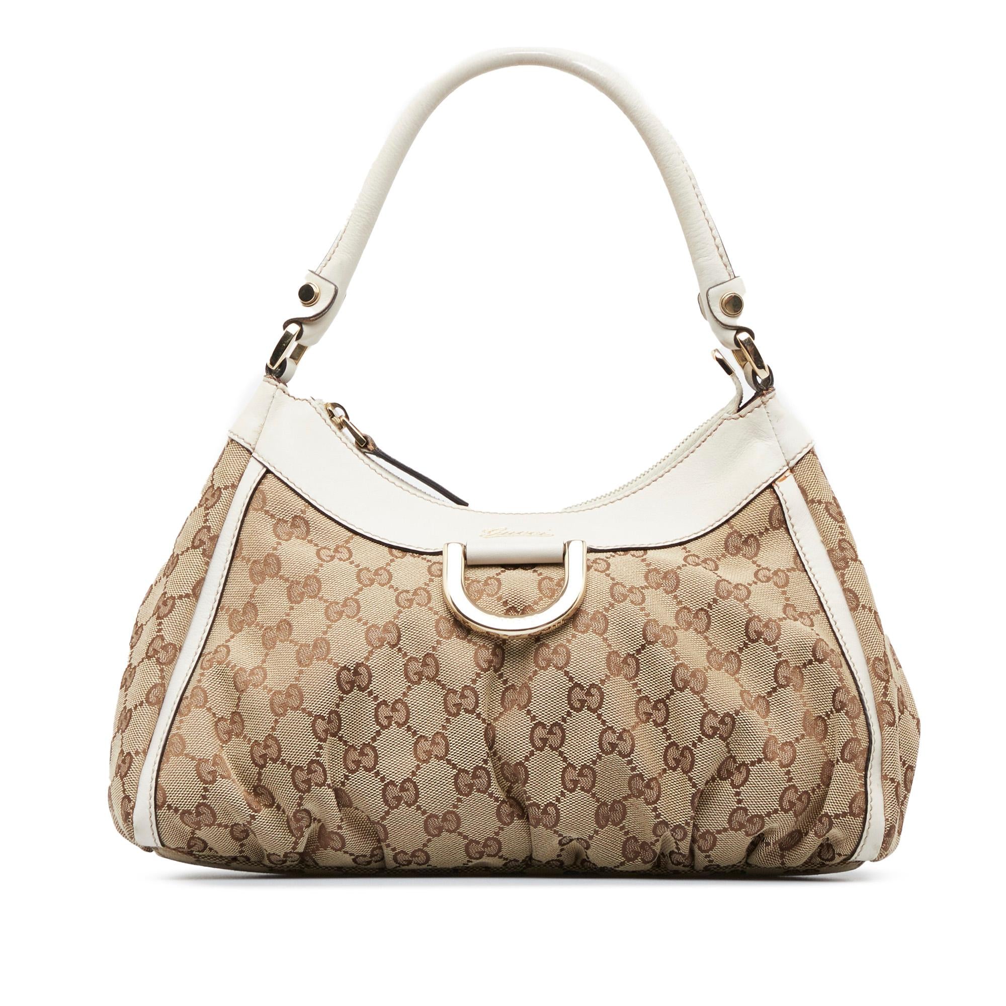 Gucci GG Canvas Abbey D-Ring Handbag (SHG-uQfxrh)