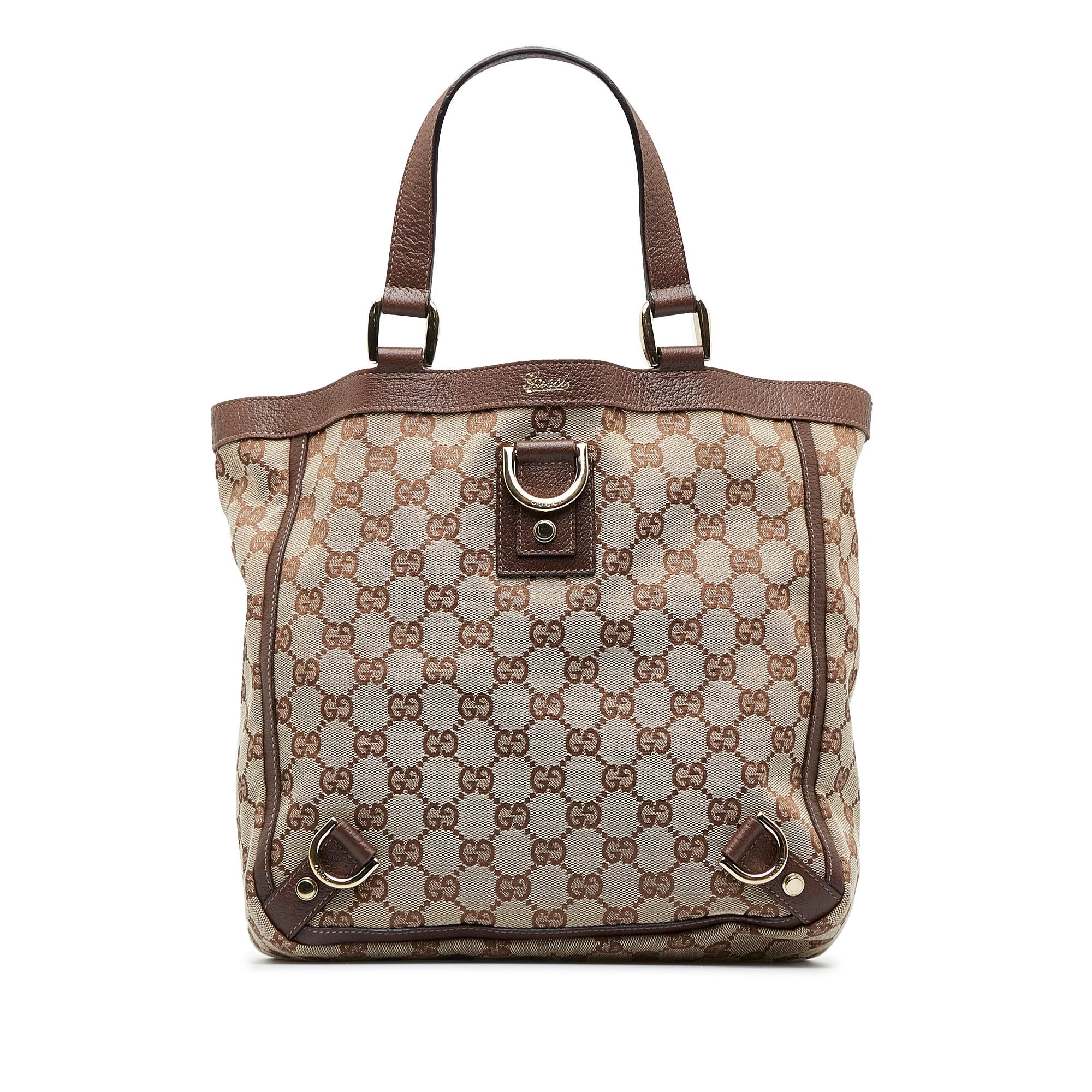 Gucci GG Canvas Abbey D-Ring Handbag (SHG-VpK1qQ)