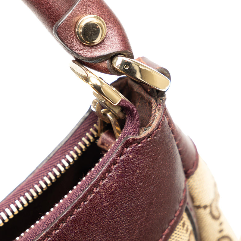 Gucci GG Canvas Abbey D-Ring Handbag (SHG-33rjfk)