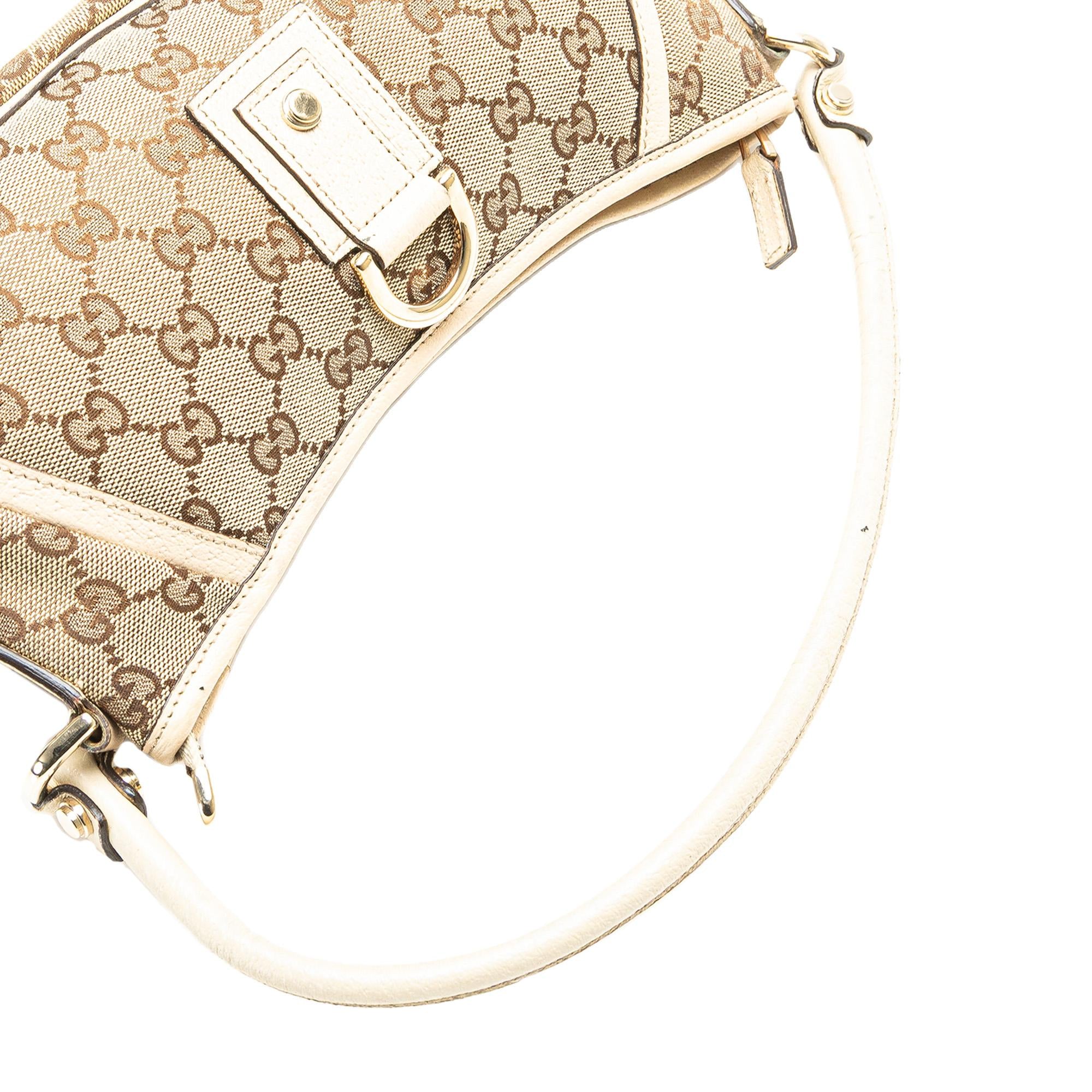 Gucci GG Canvas Abbey D Ring Pochette