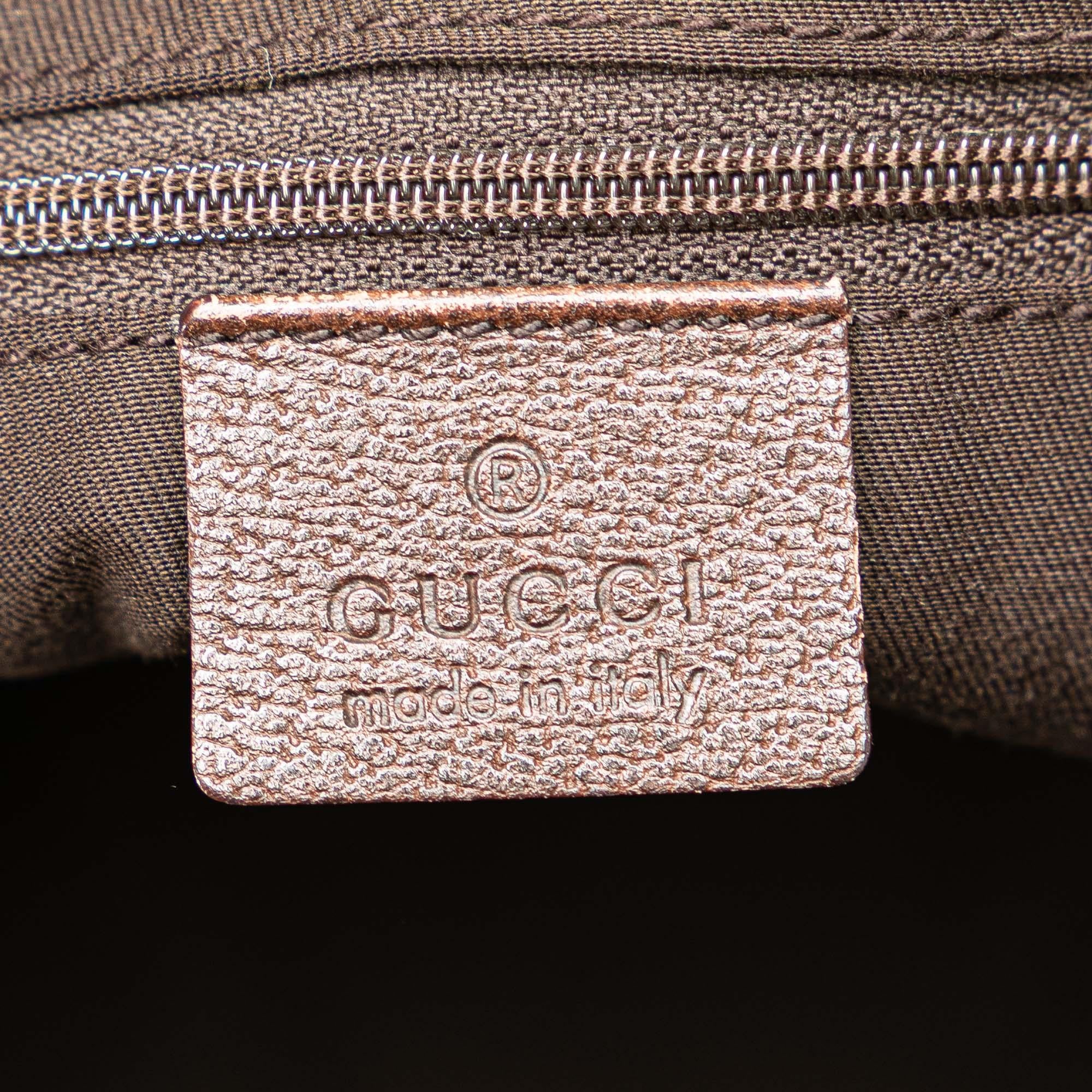 Gucci GG Canvas Abbey D Ring Pocket Tote
