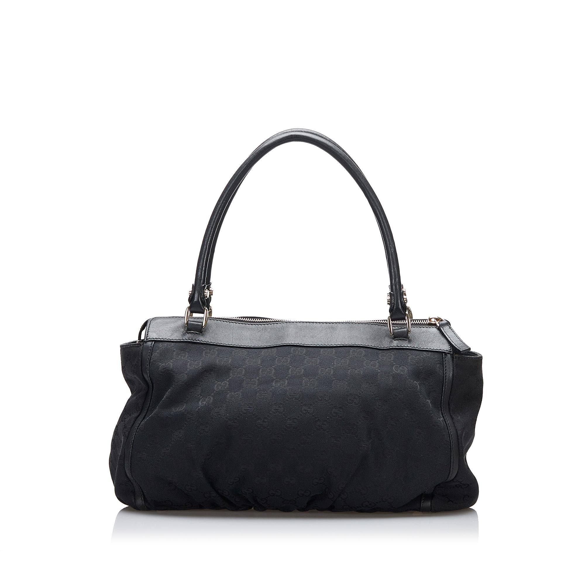 Gucci GG Canvas Abbey D-Ring Shoulder Bag (SHG-C7q6aL)