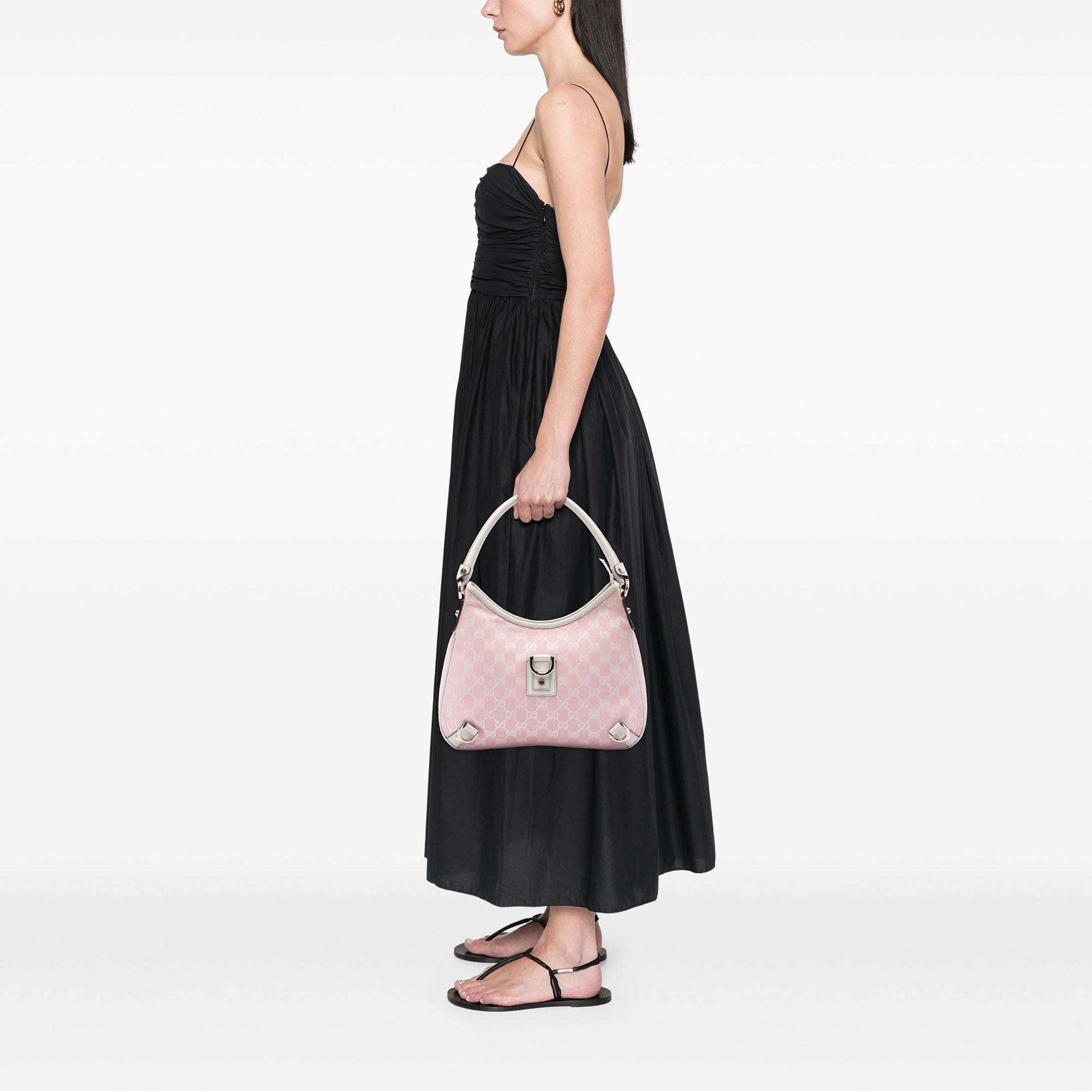 Gucci GG Canvas Abbey D Ring Shoulder Bag
