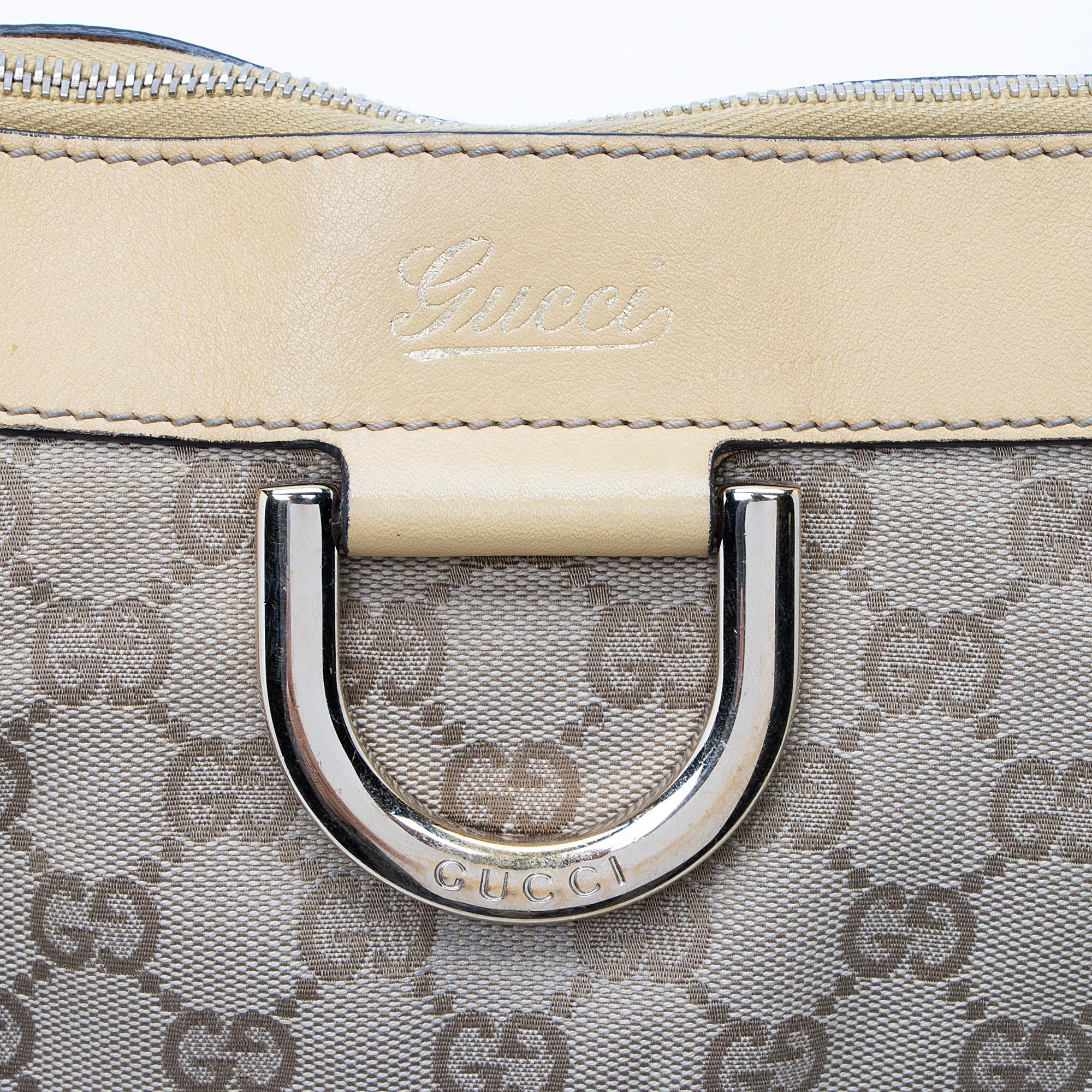 Gucci GG Canvas Abbey D Ring Small Crossbody (SHF-23048)