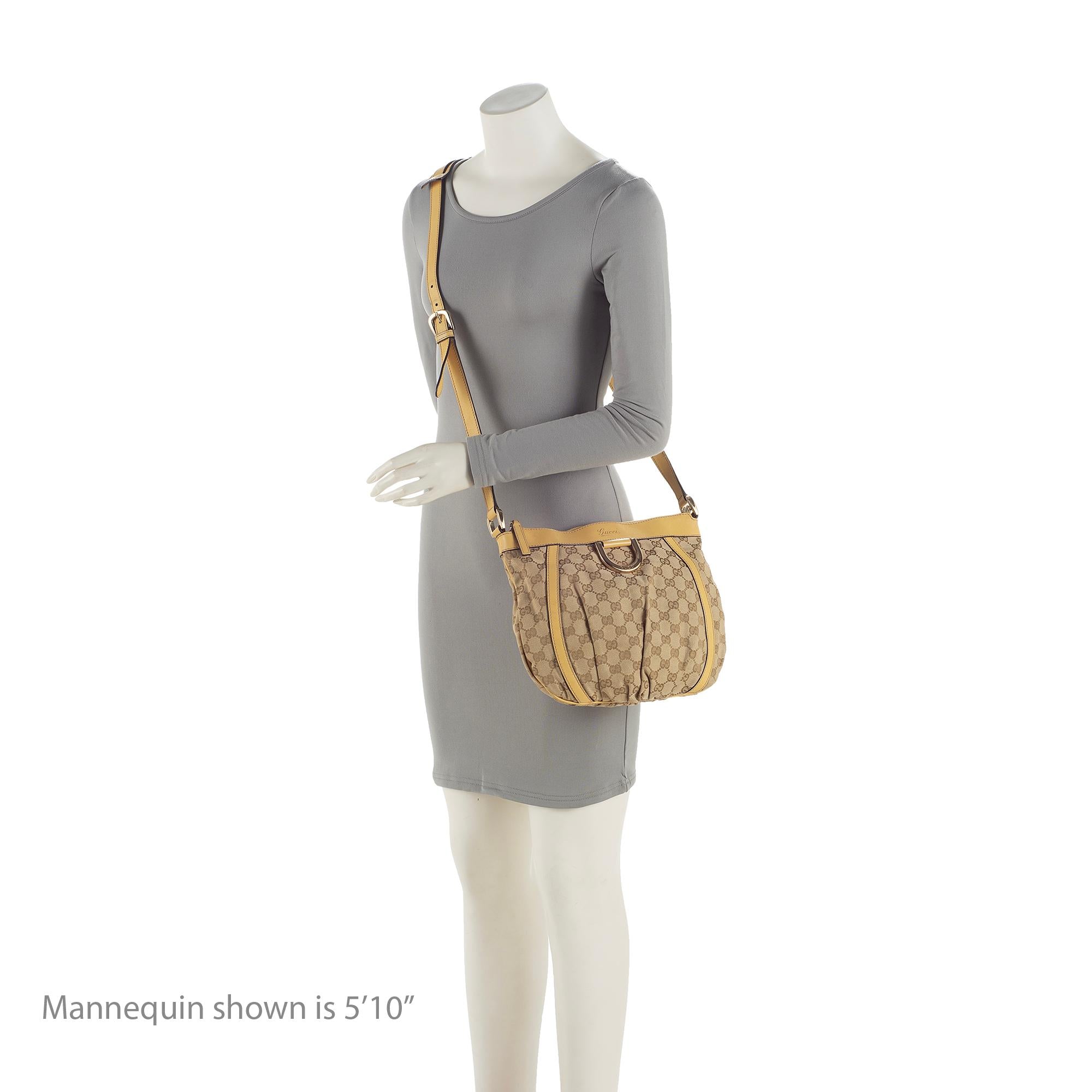 Gucci GG Canvas Abbey D Ring Small Crossbody (SHF-23048)