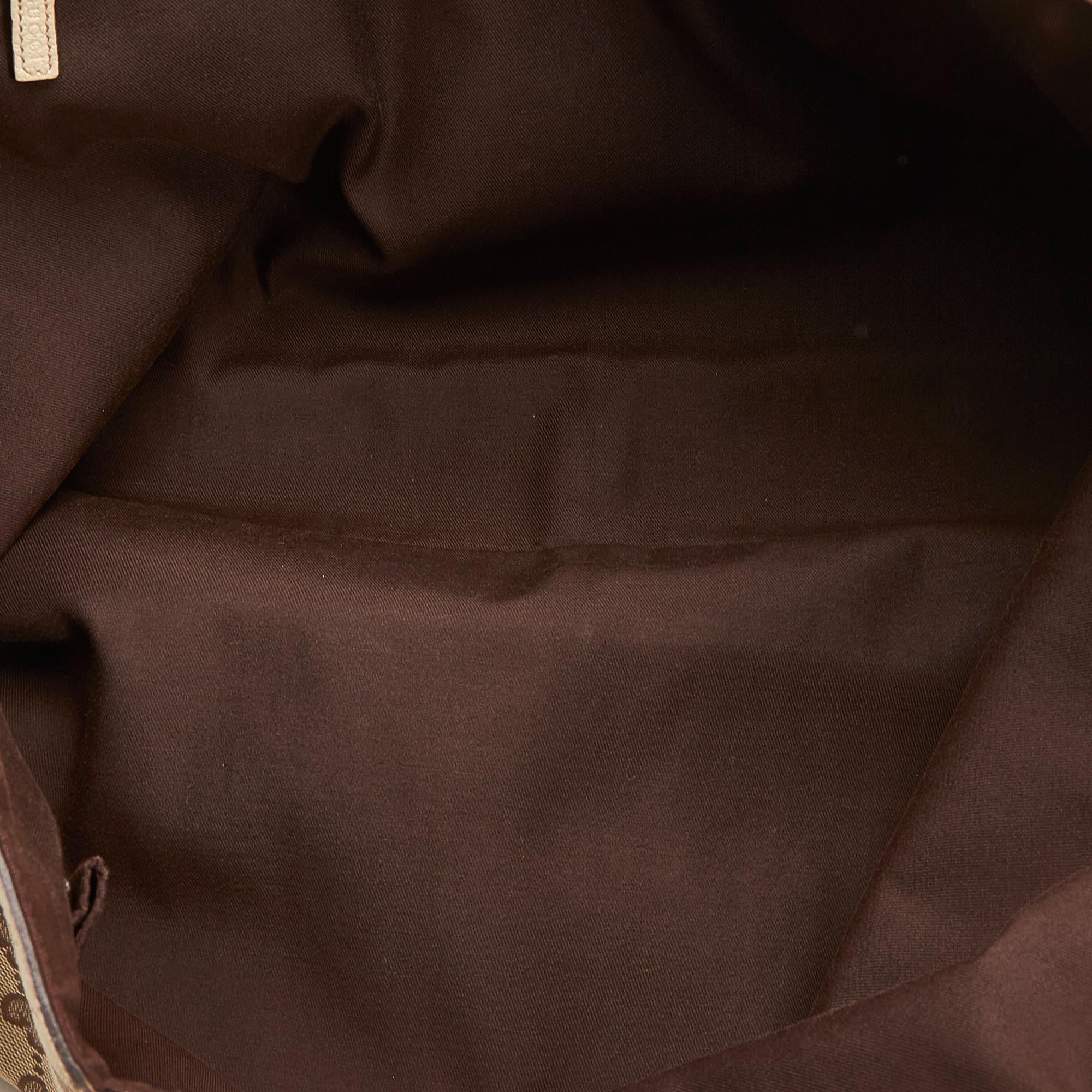 Gucci GG Canvas Abbey D-Ring Tote Bag (SHG-5HkU7J)