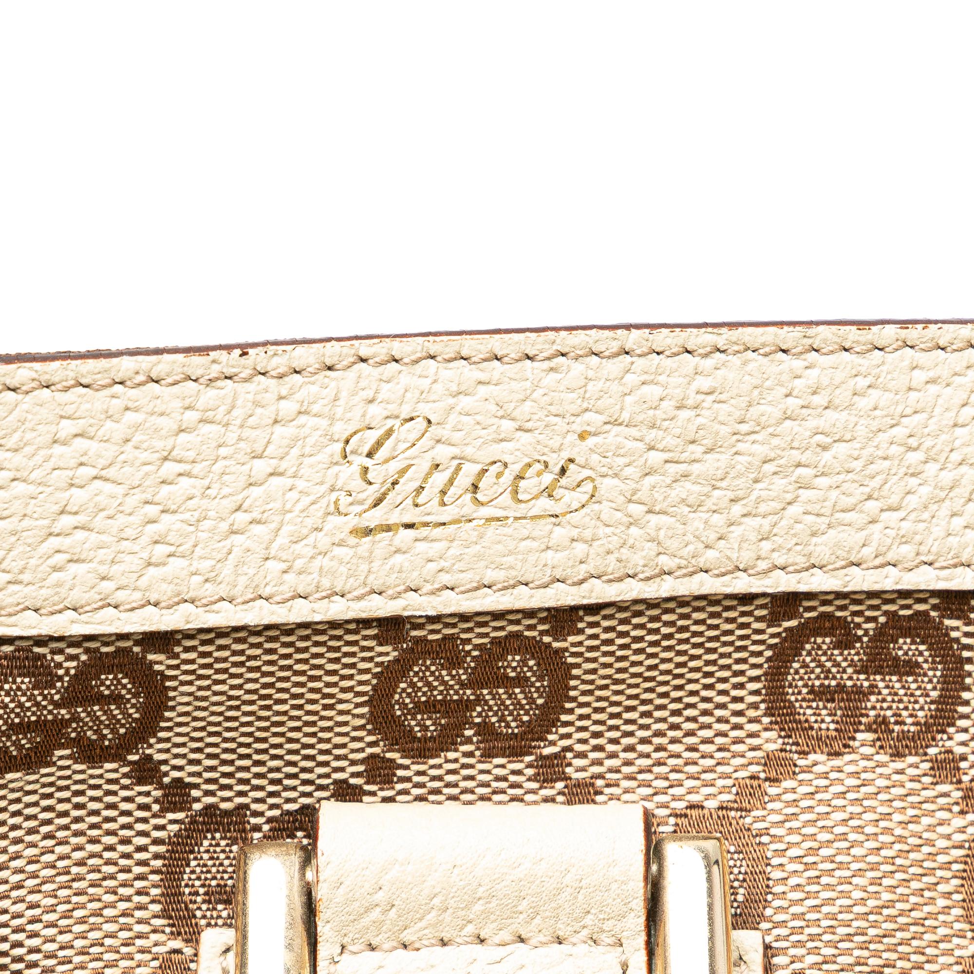 Gucci GG Canvas Abbey D Ring Tote