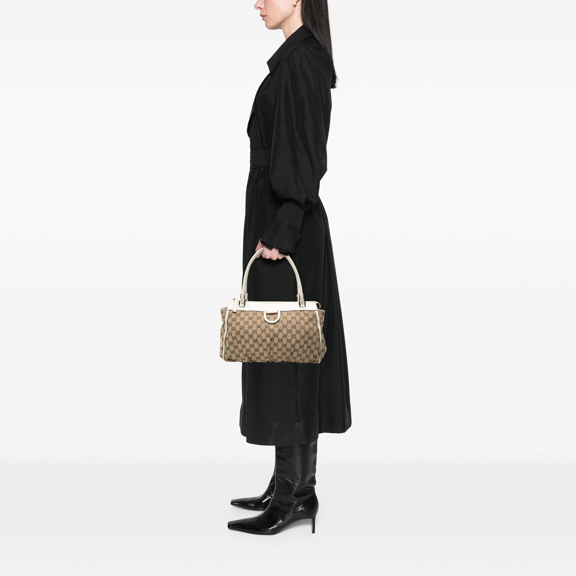 Gucci GG Canvas Abbey D Ring Tote