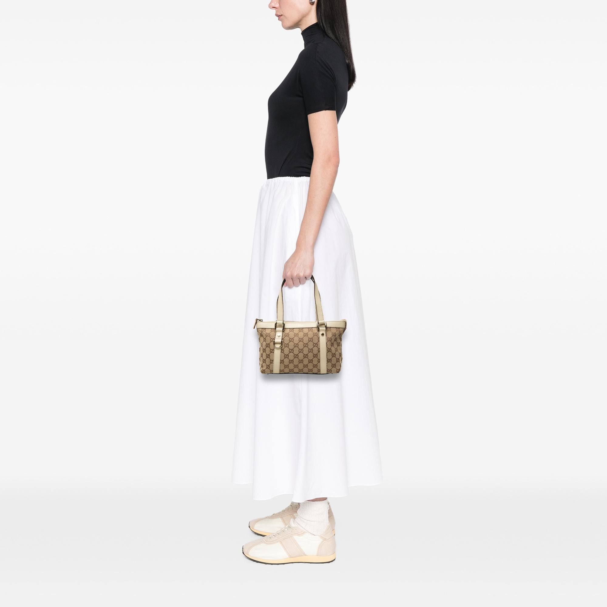 Gucci GG Canvas Abbey D Ring Tote