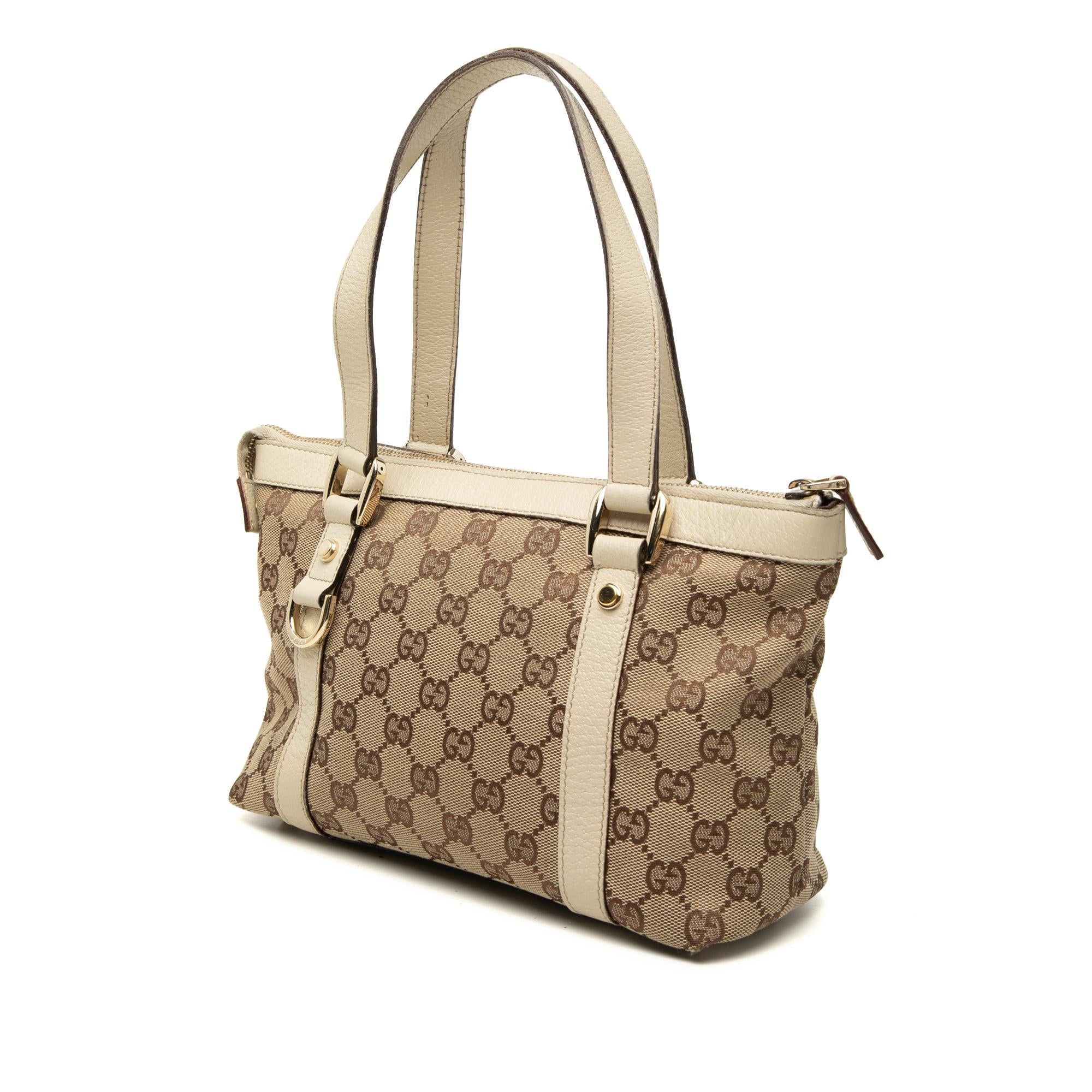Gucci GG Canvas Abbey D Ring Tote
