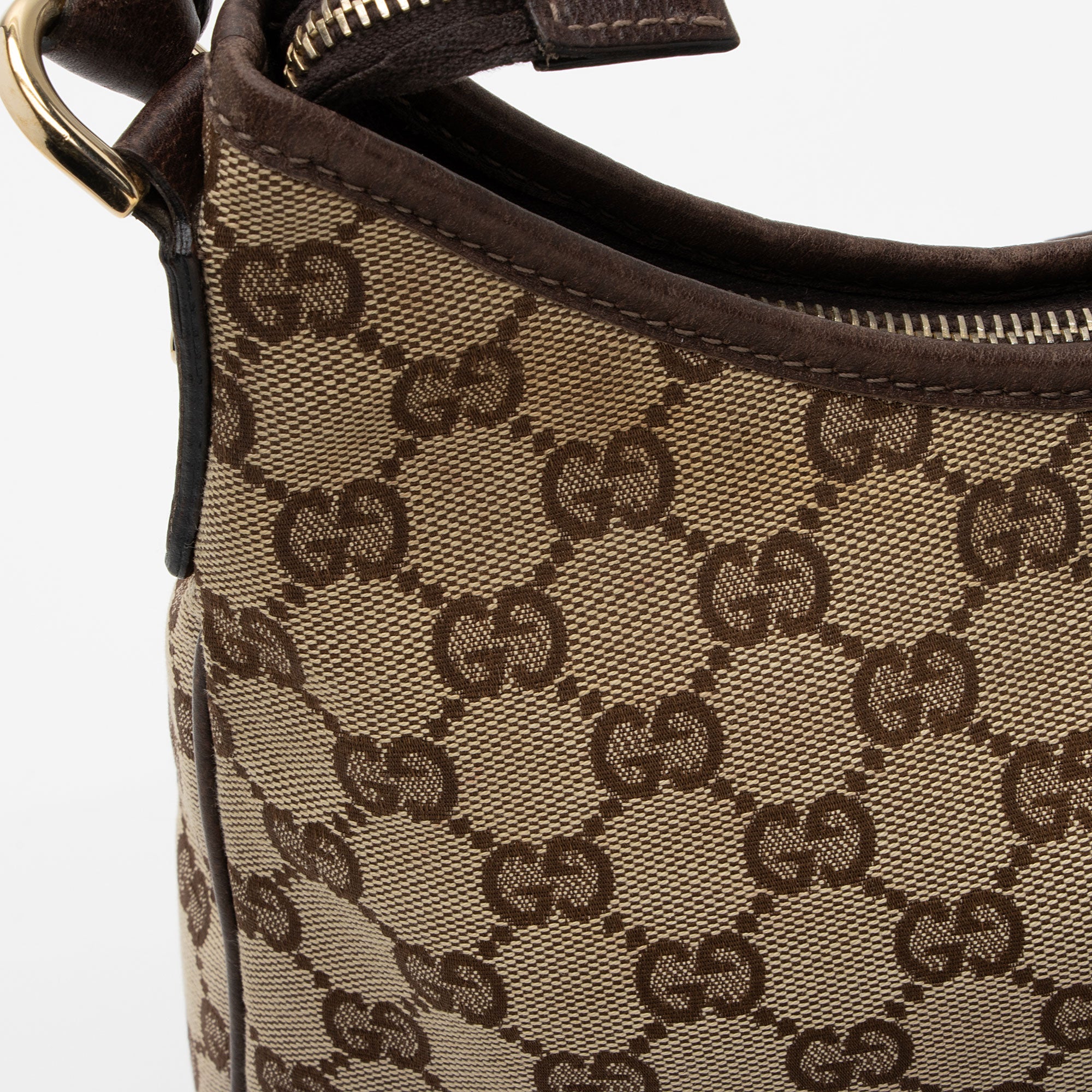 Gucci GG Canvas Abbey Medium Hobo