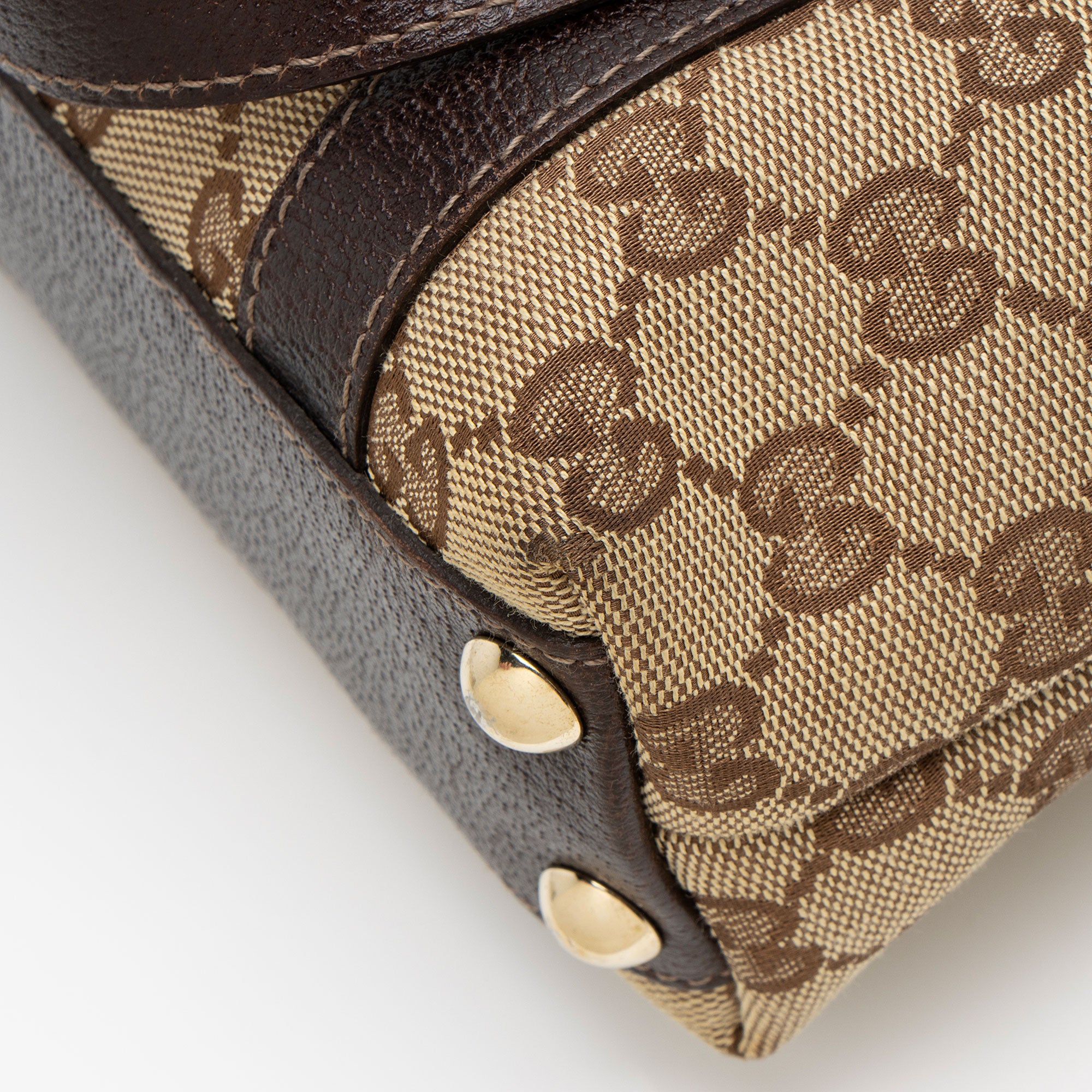 Gucci GG Canvas Abbey E/W Mini Tote (SHF-8A898A)