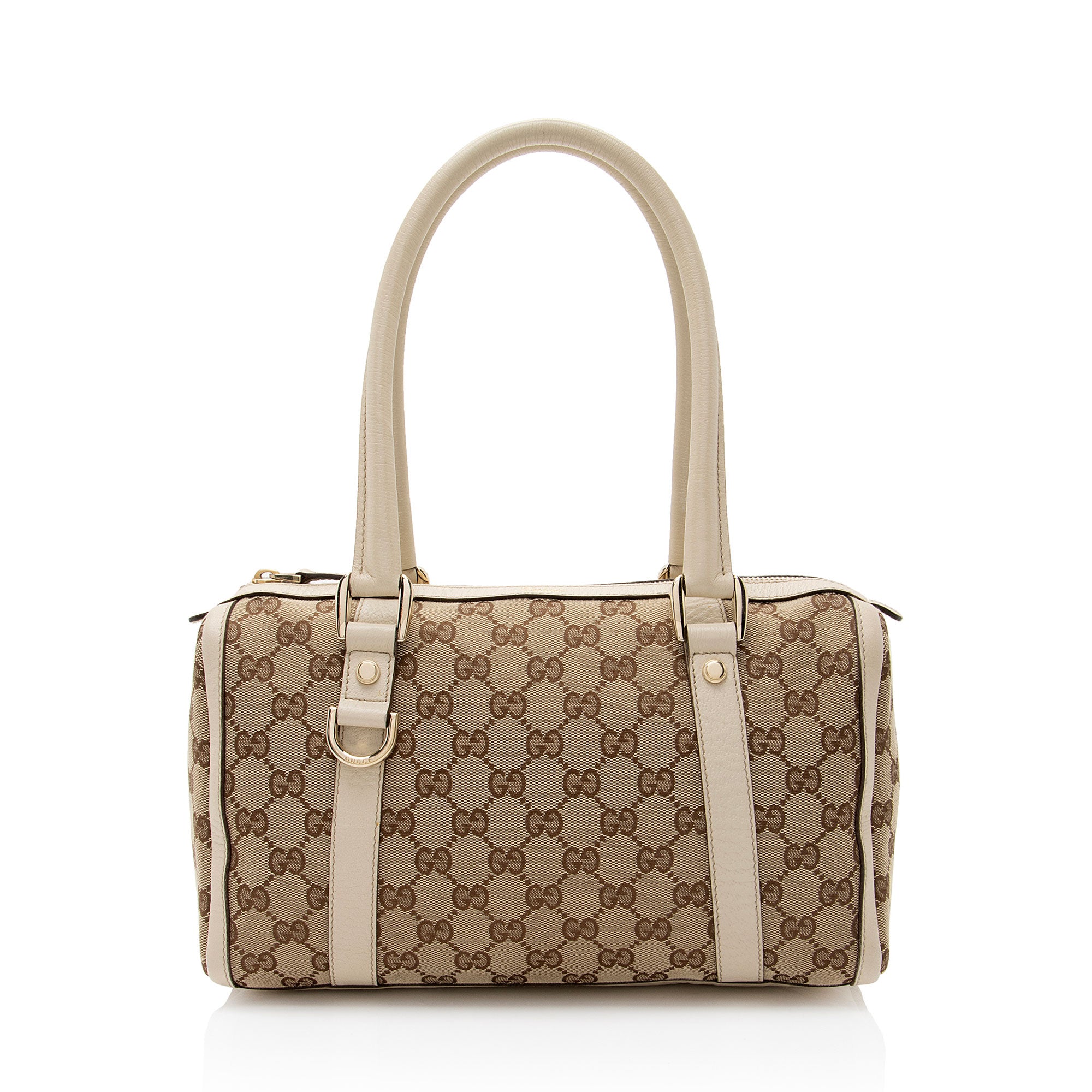 Gucci GG Canvas Abbey Small Boston Bag (SHF-9Sy7AQ)