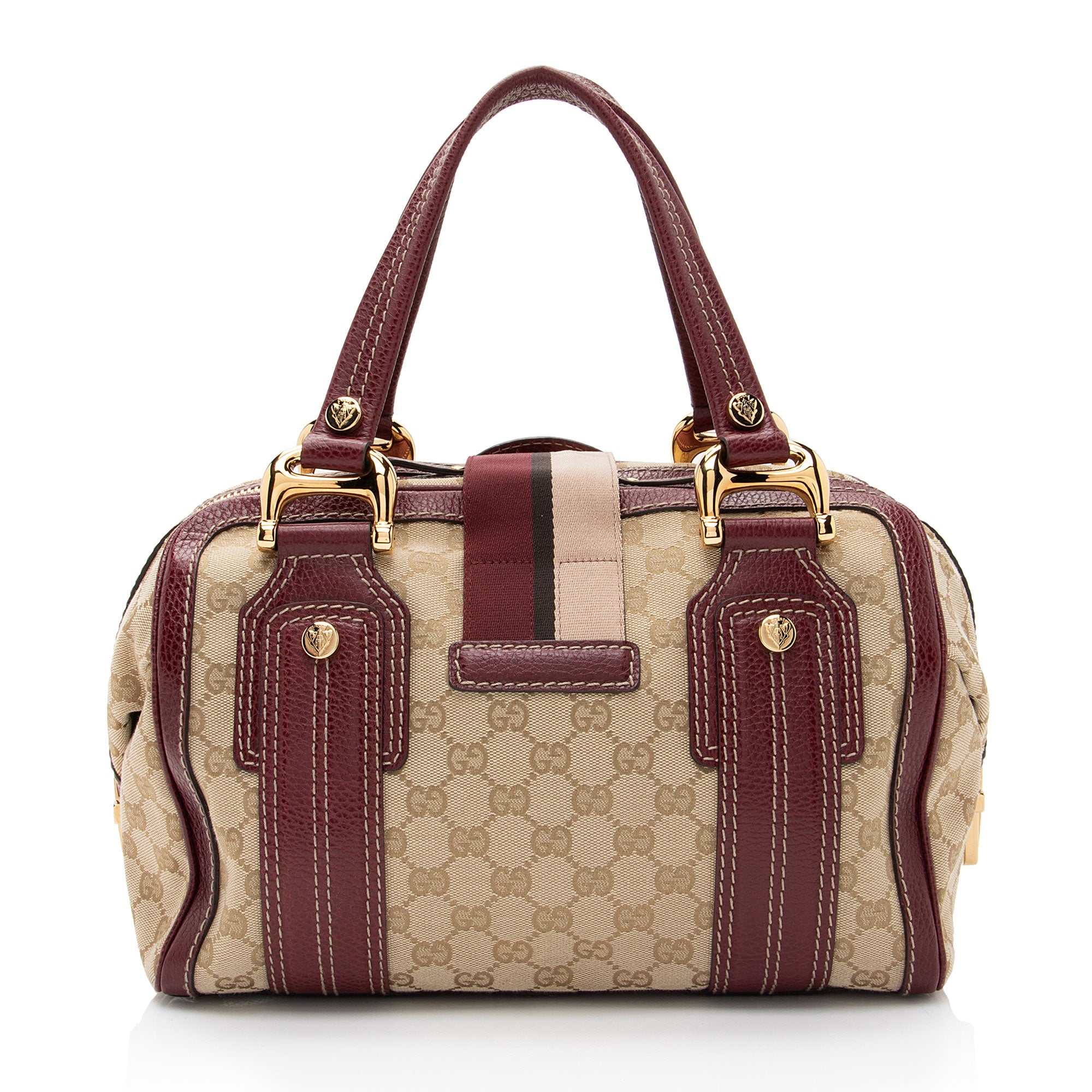 Gucci GG Canvas Aviatrix Medium Boston Bag (SHF-fhPsfN)