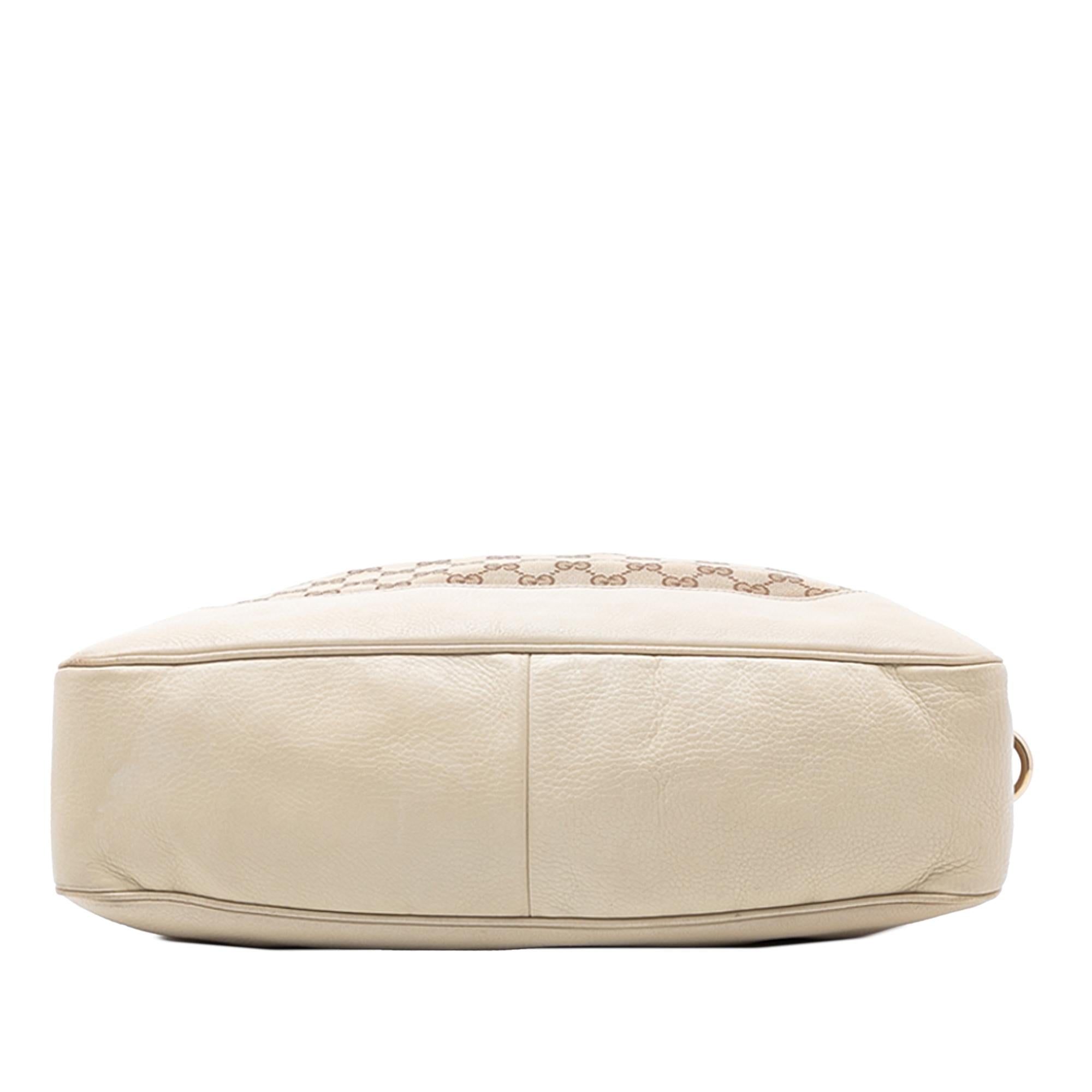 Gucci GG Canvas Bamboo Diana Satchel